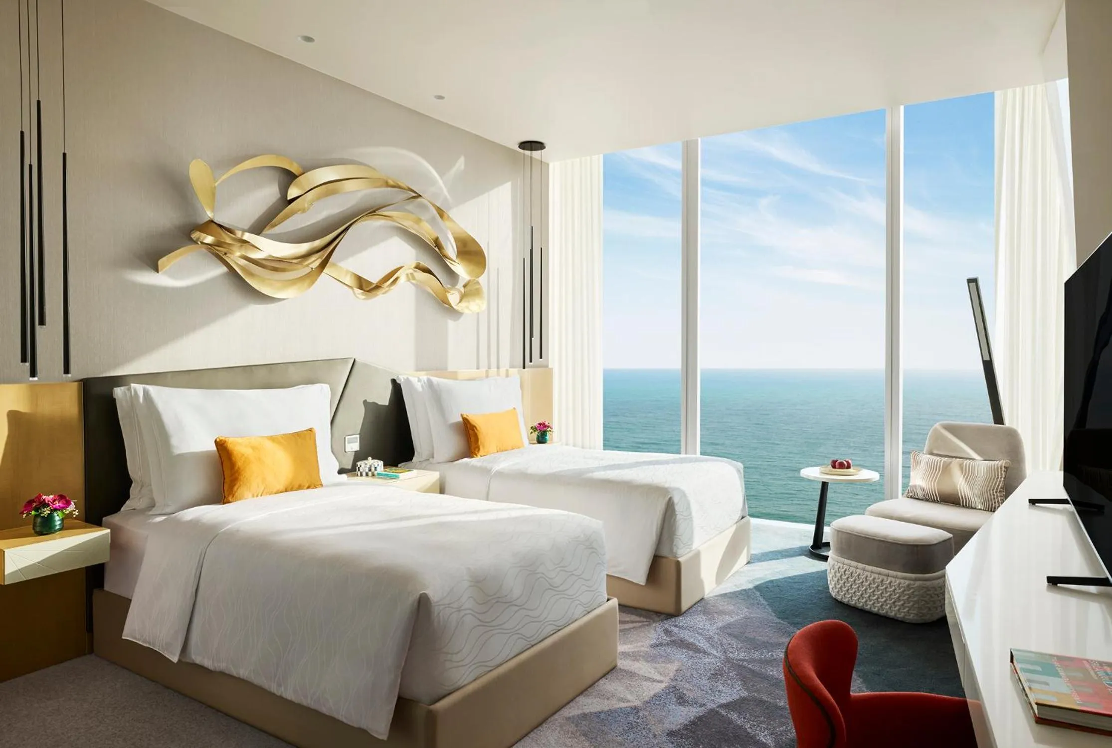 Beach, Bed in Nuwa Sri Lanka at City of Dreams