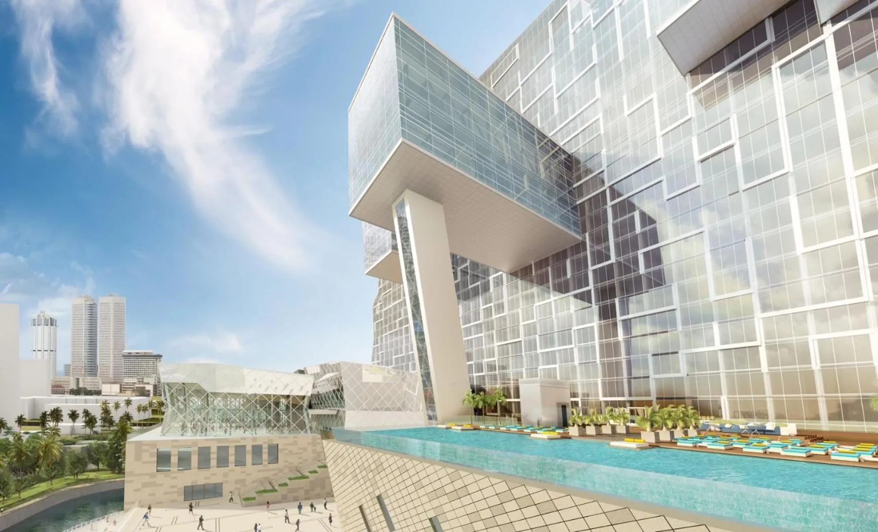 Property building in Nuwa Sri Lanka at City of Dreams