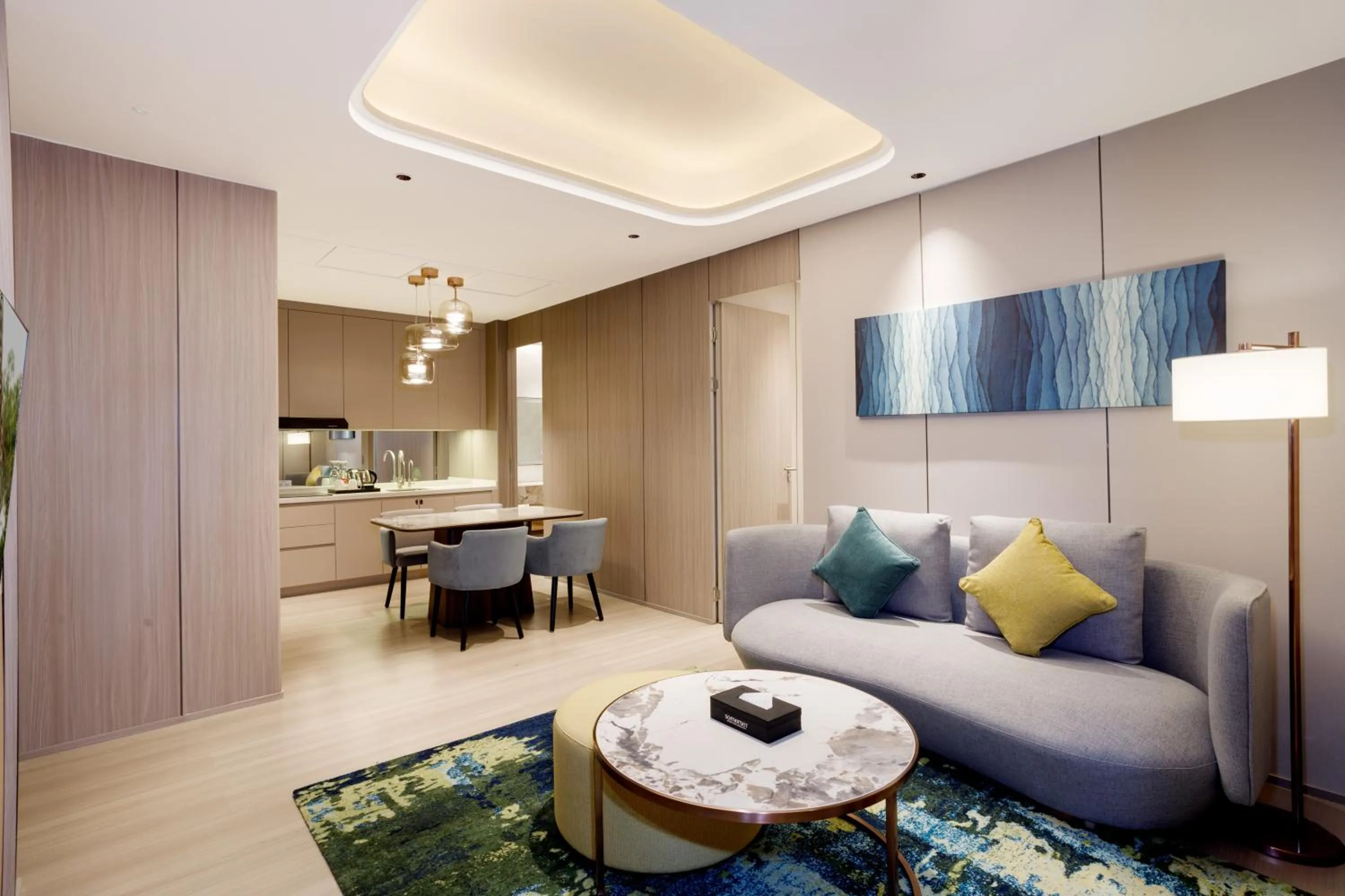 Living room in Somerset Queen City Semarang