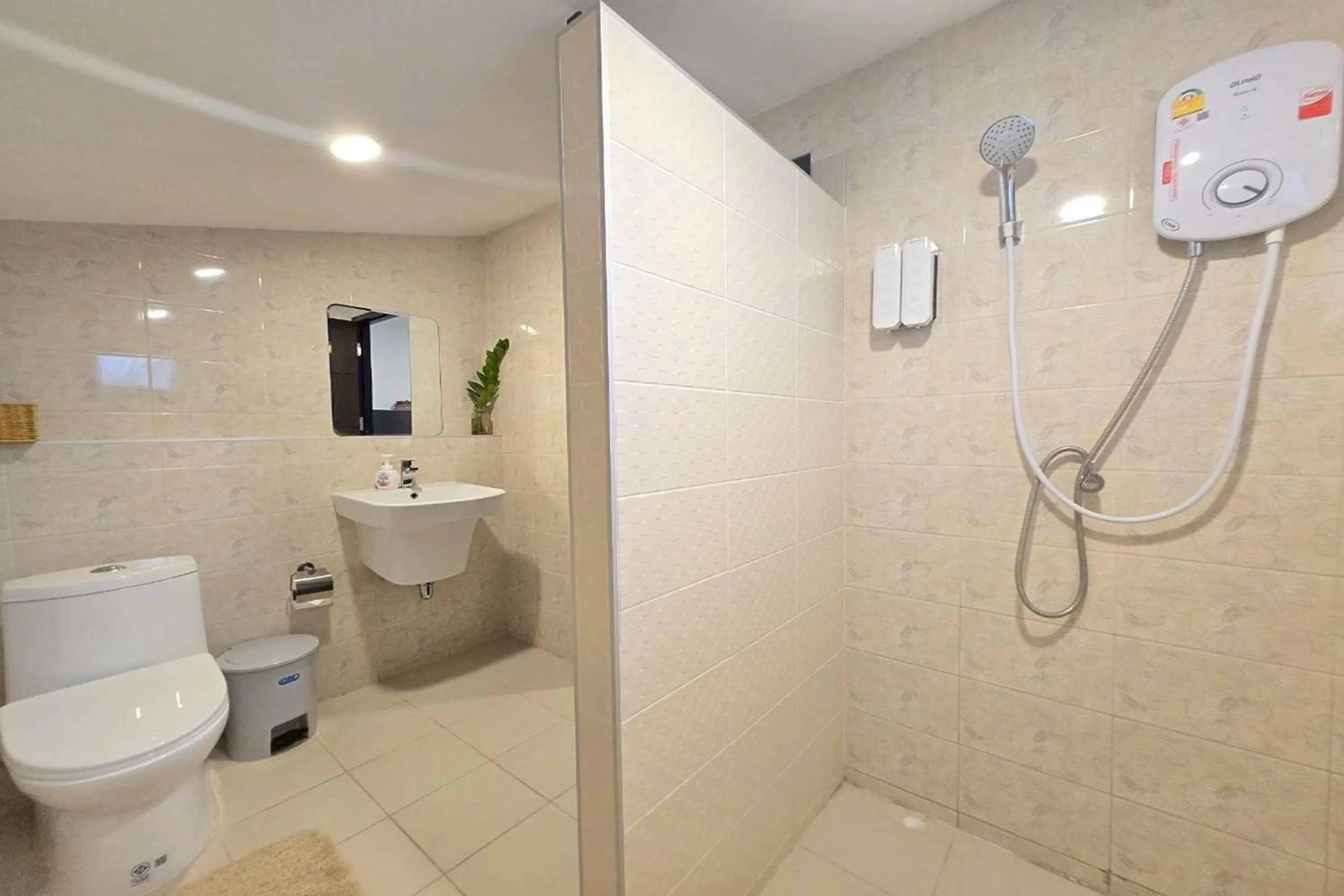 Shower in Breezy Bliss Home