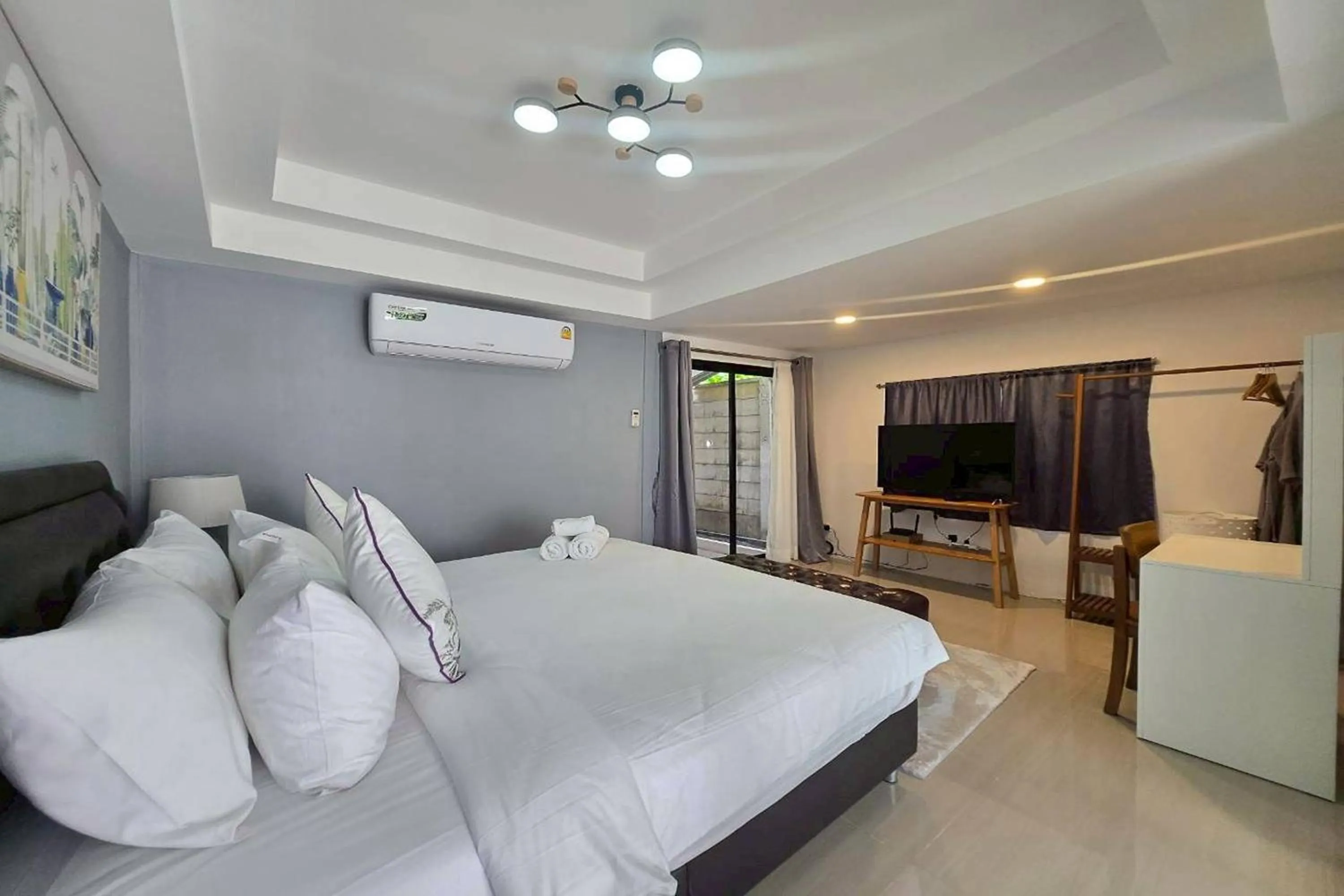 Bed in Breezy Bliss Home