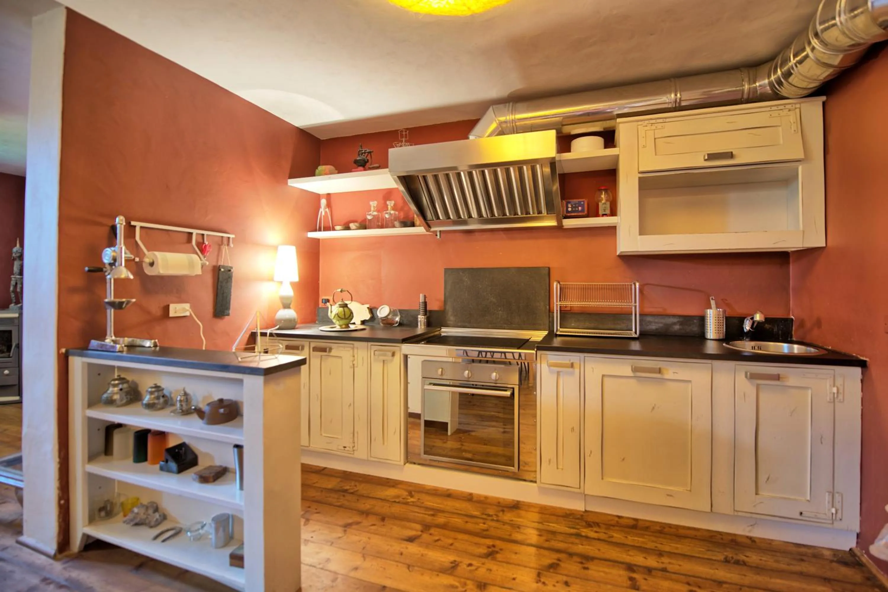 Kitchen or kitchenette in Villa Oliveta by PosarelliVillas