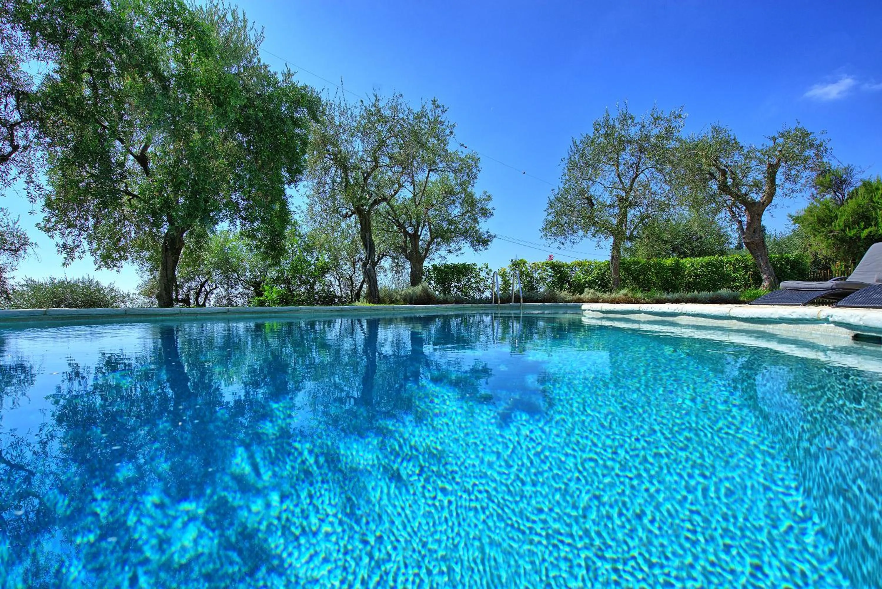 Swimming pool in Villa Oliveta by PosarelliVillas