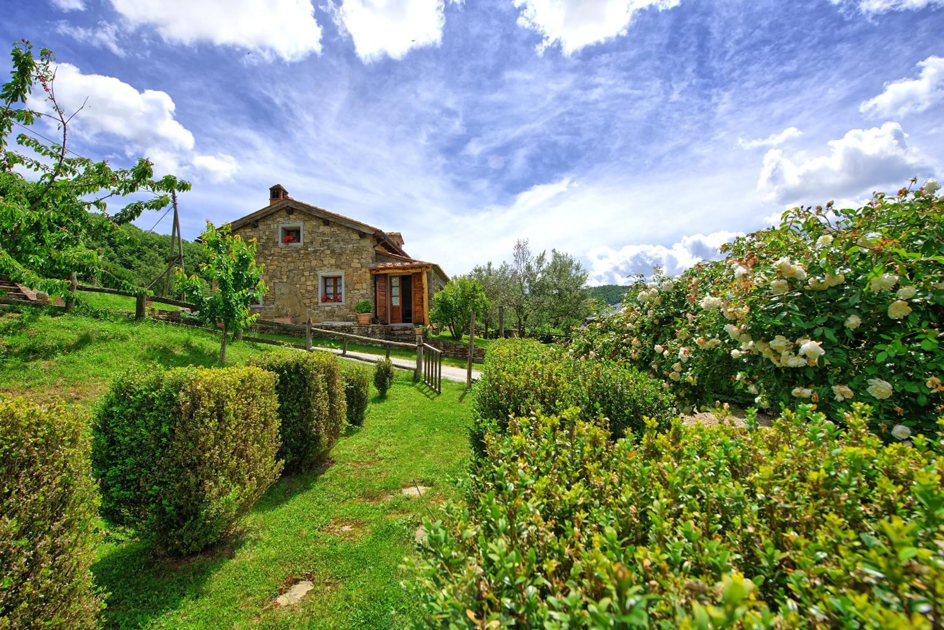Garden in Casa Margherita 2 by PosarelliVillas