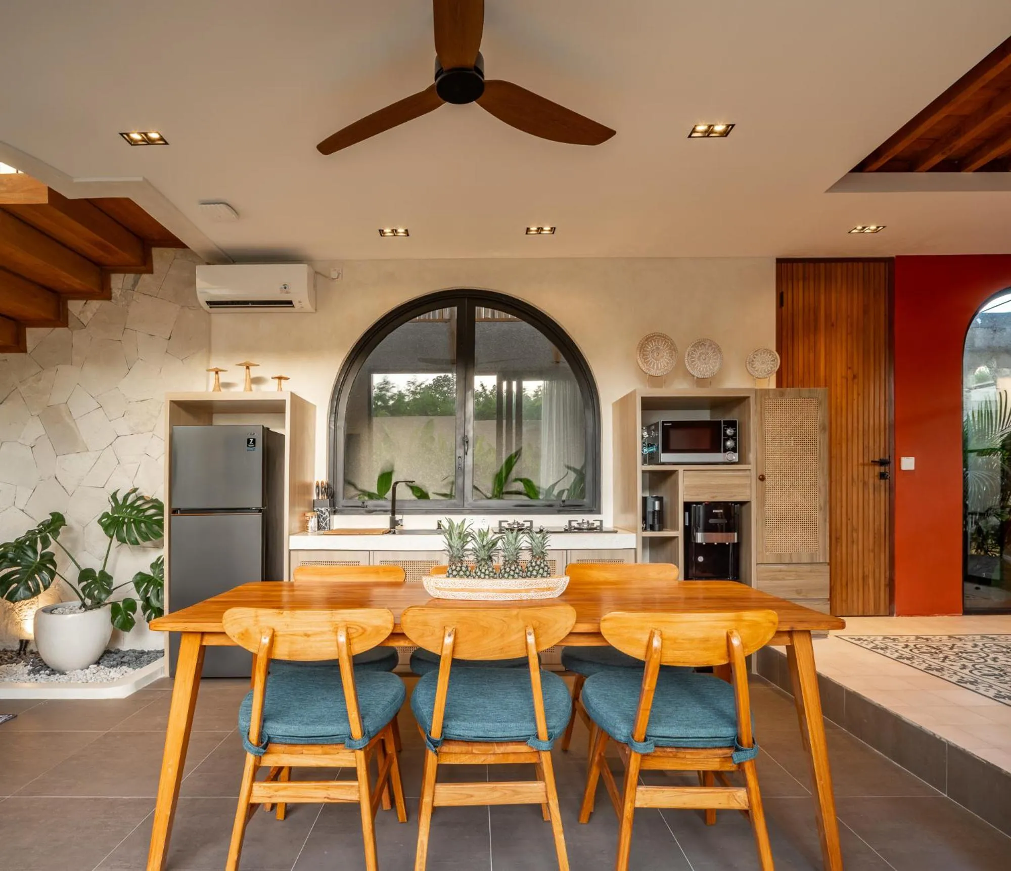 Dining area in The Foglia Canggu