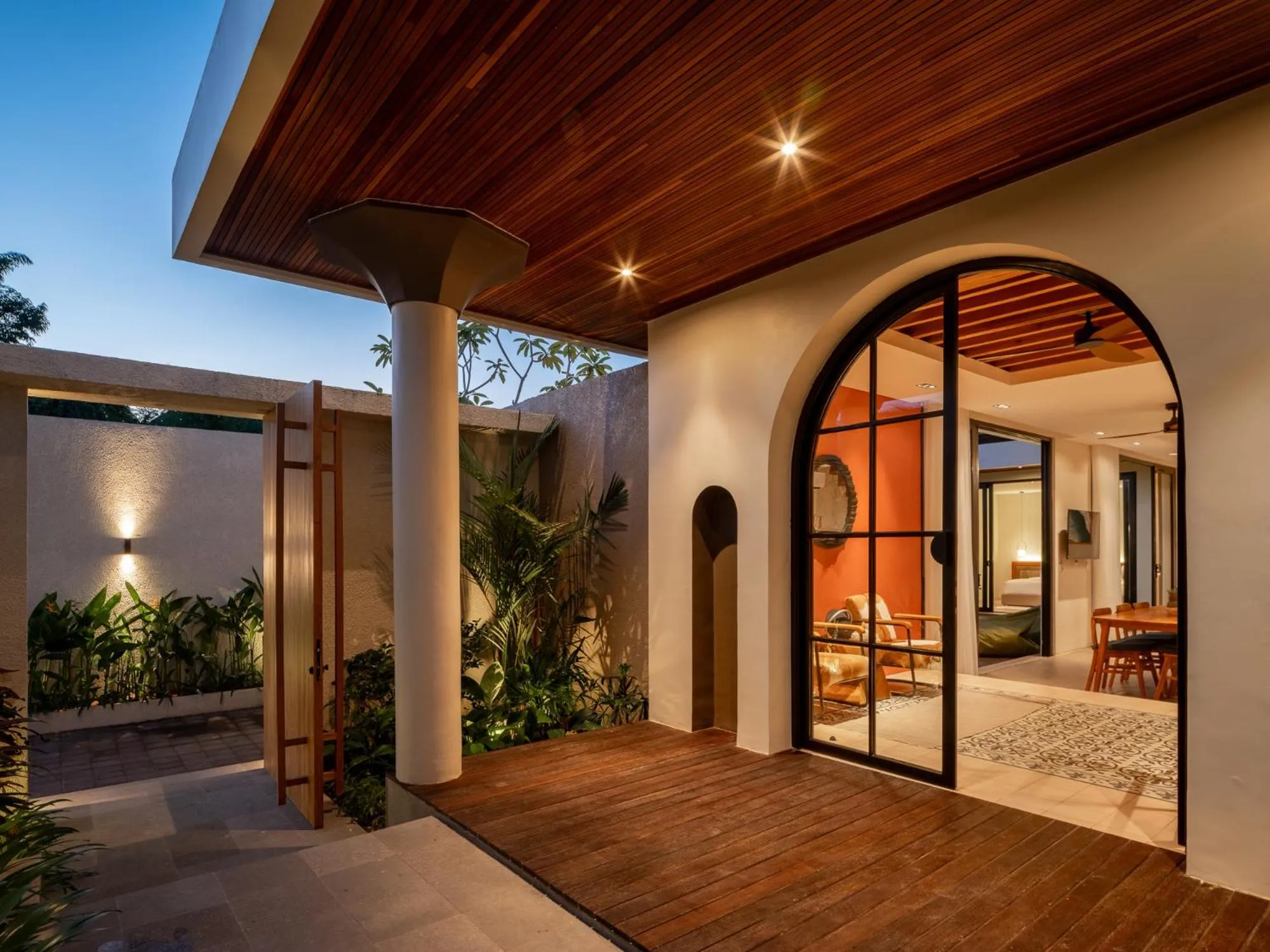 Facade/entrance in The Foglia Canggu