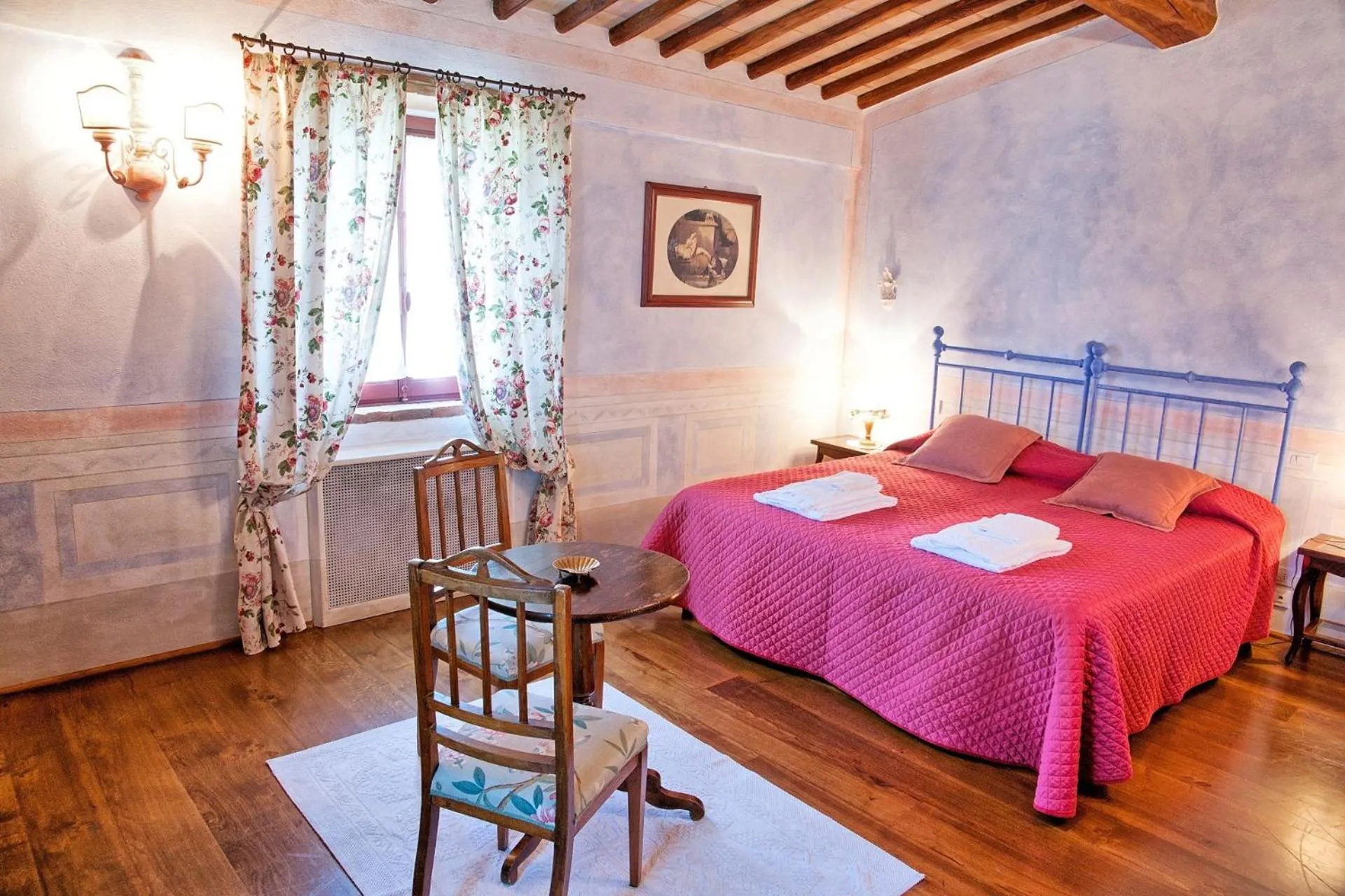 Bedroom, Bed in Villa Petrognano by PosarelliVillas