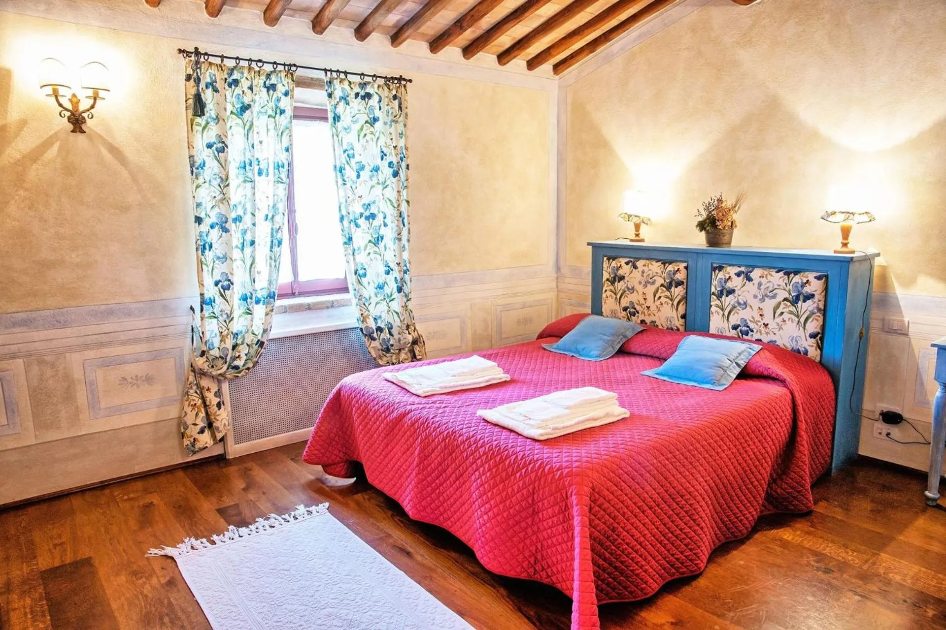 Bedroom, Bed in Villa Petrognano by PosarelliVillas