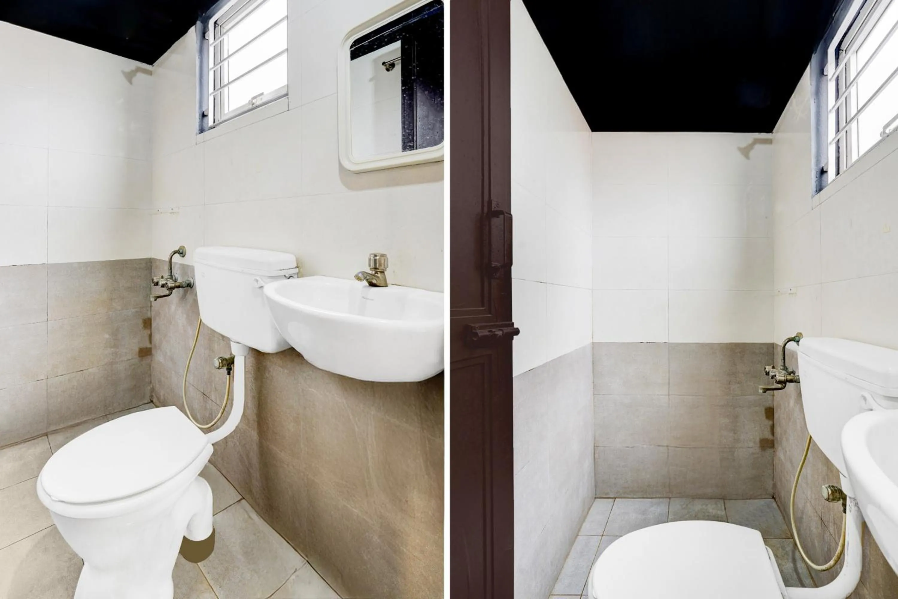 Bathroom in Hotel O MA Chidambaram Stadium Formerly Sarvanas Park