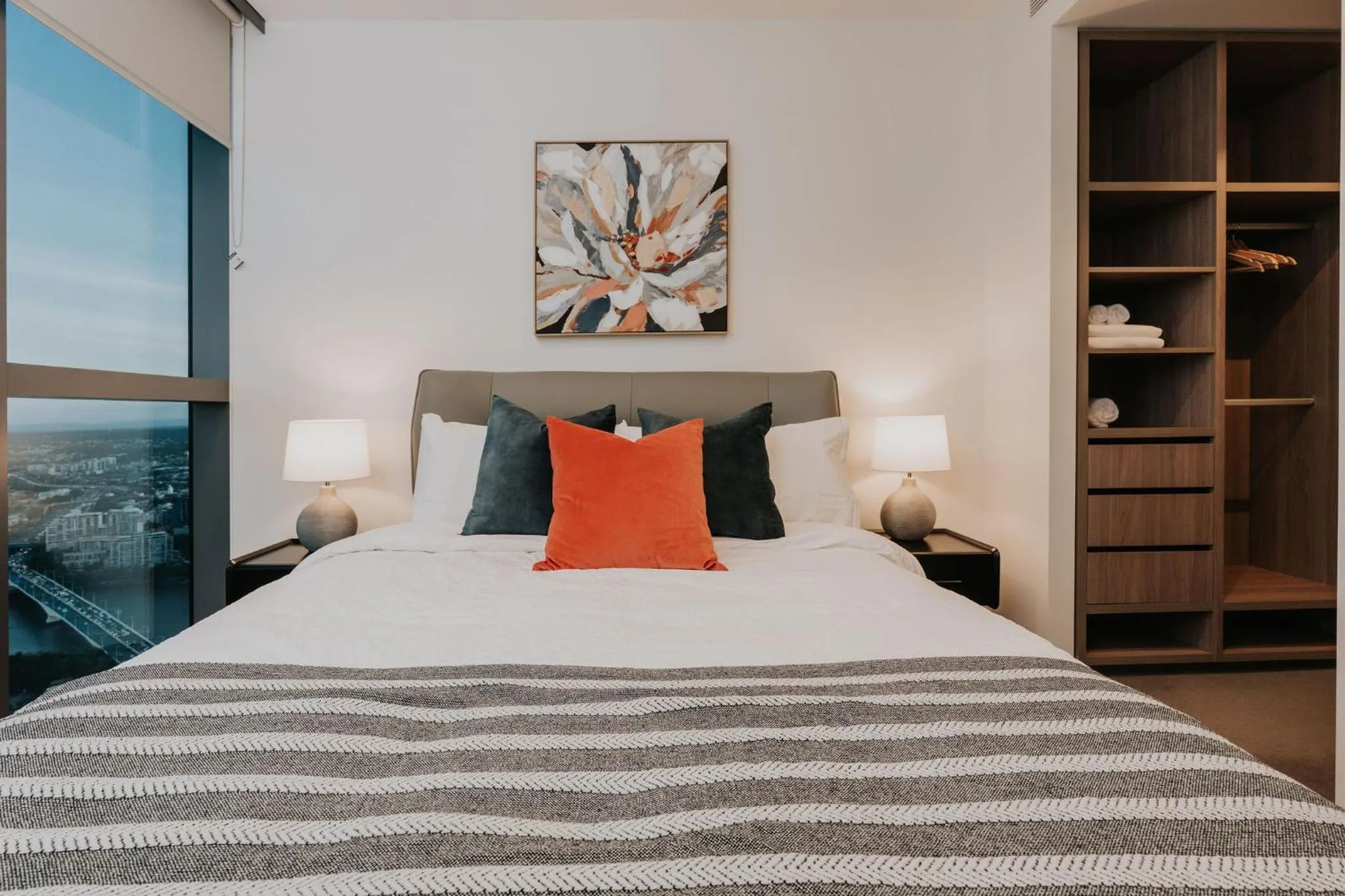 Bed in Nooon Stay QW - Apartments Managed by The NOOON STAY