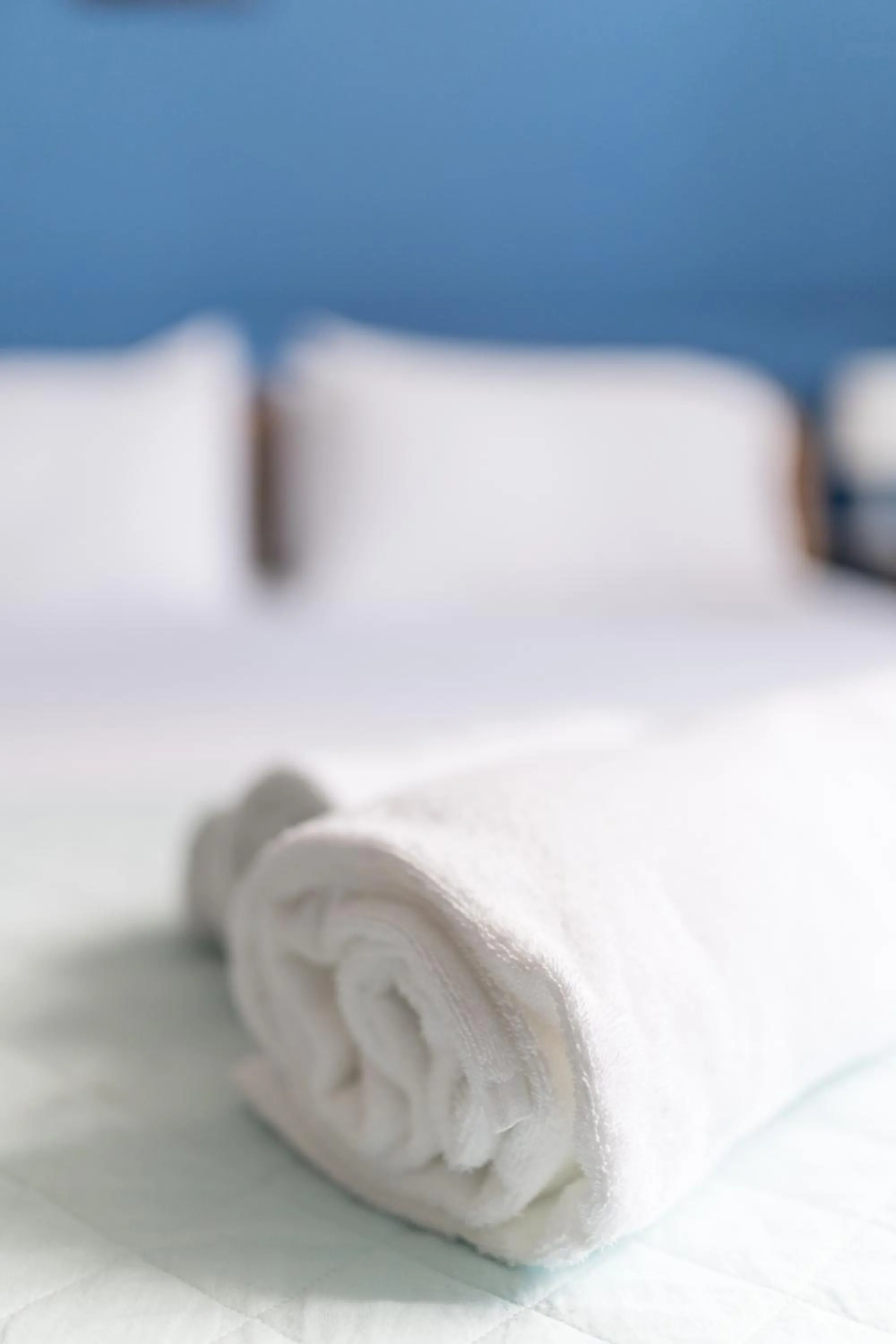 towels, Bed in B&B La Fontanella