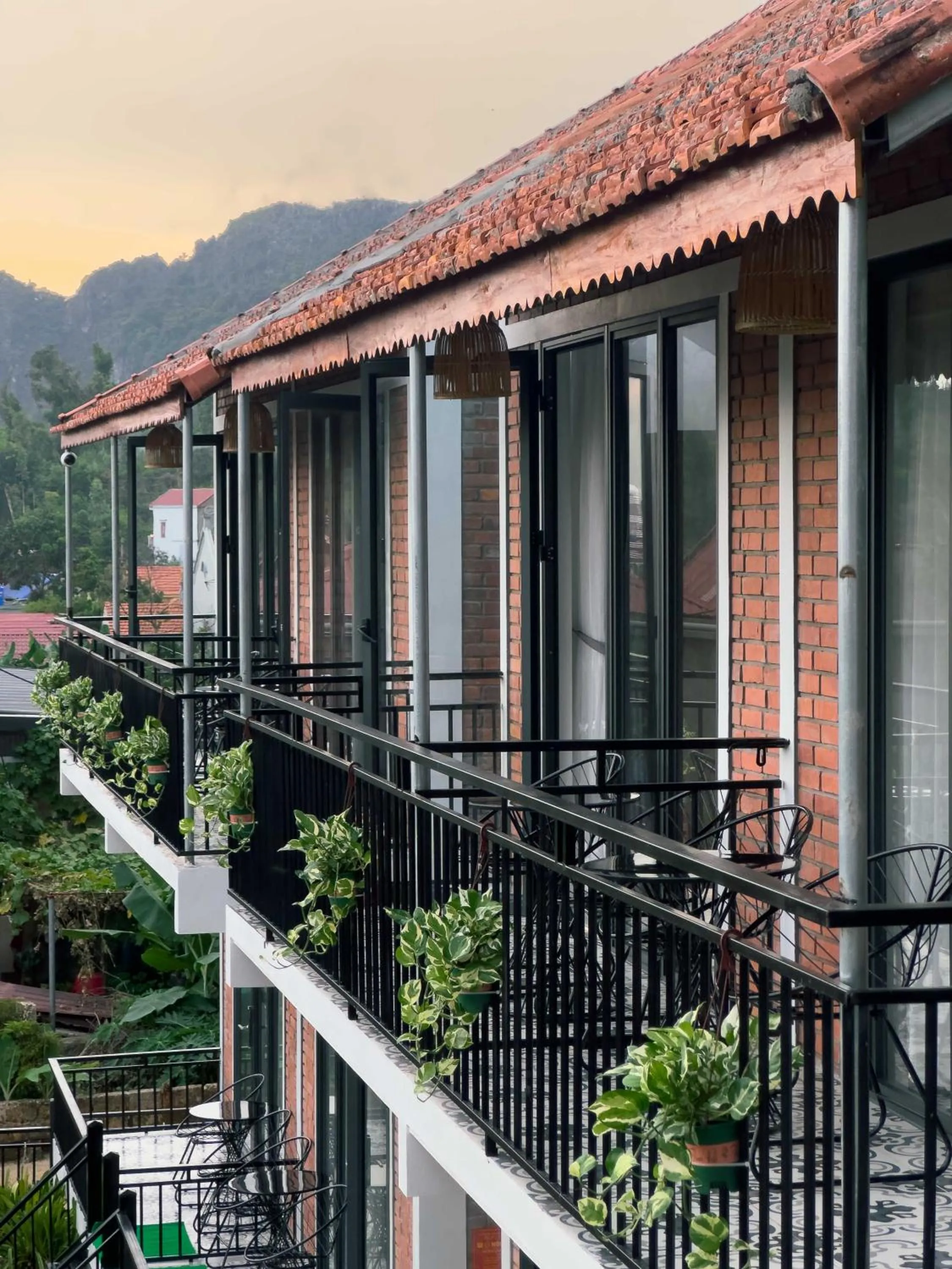 Balcony/Terrace in An Peaceful Homestay
