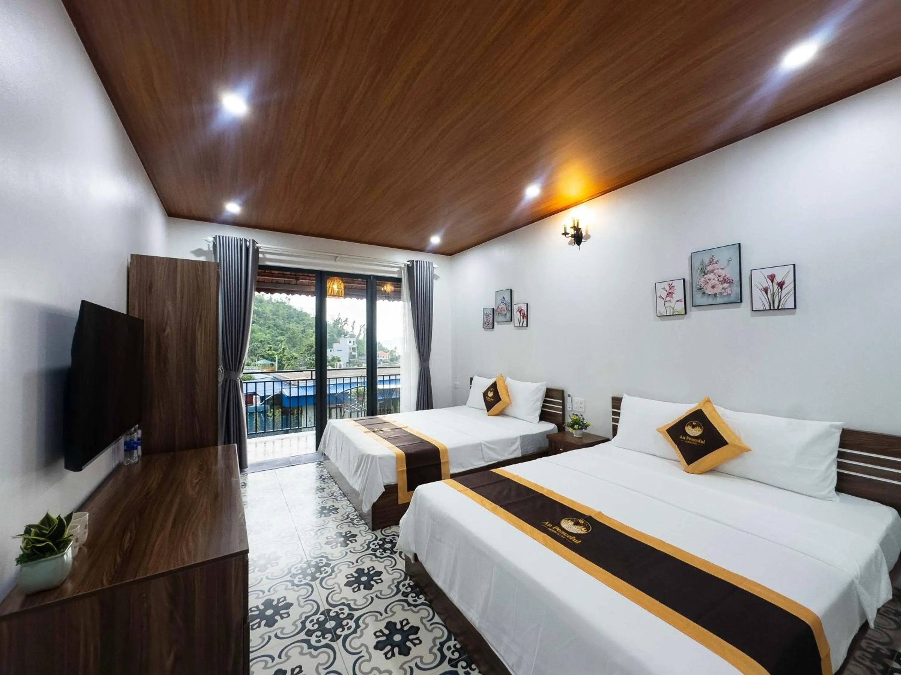 Bed in An Peaceful Homestay