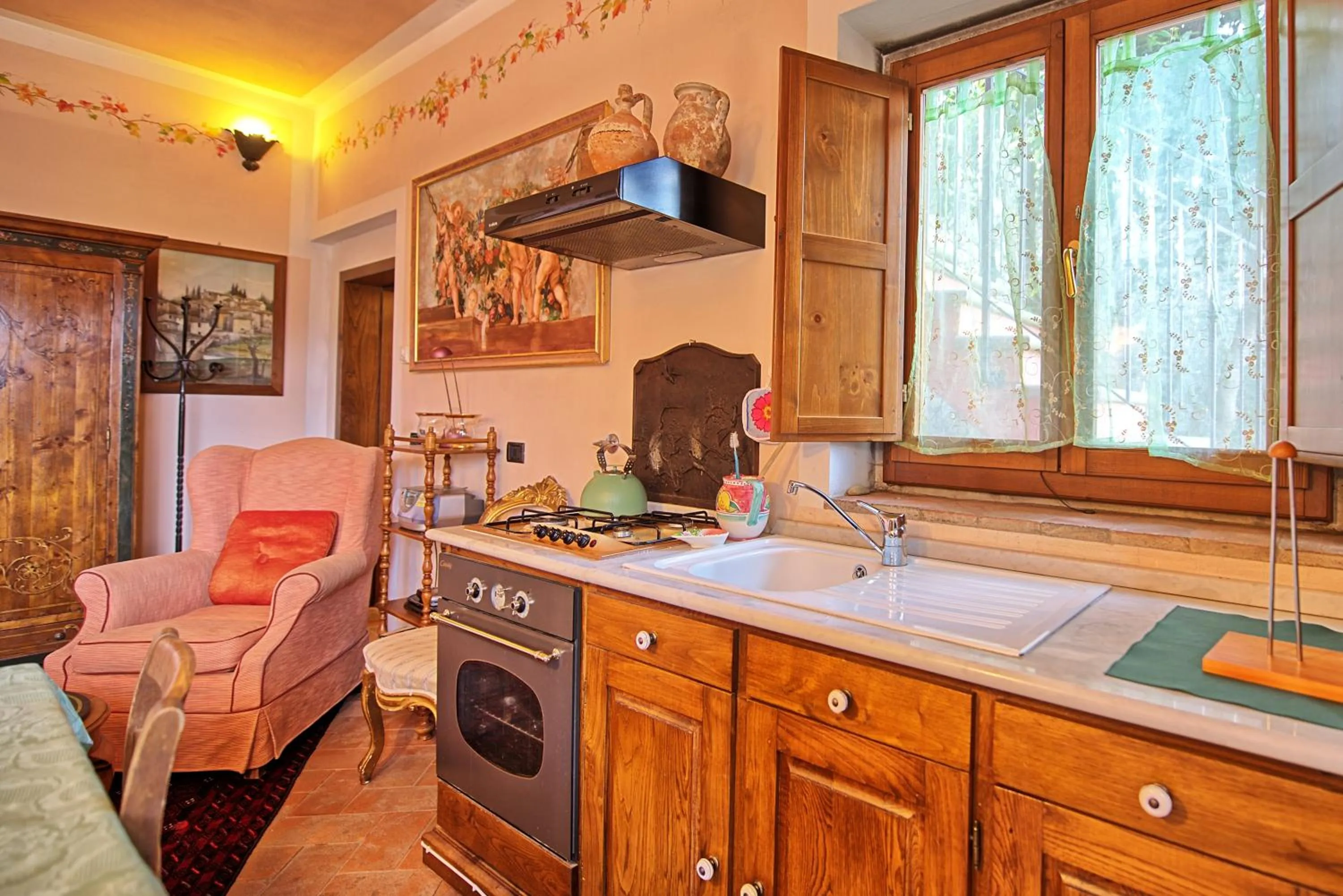Kitchen or kitchenette in Casa Vania by PosarelliVillas