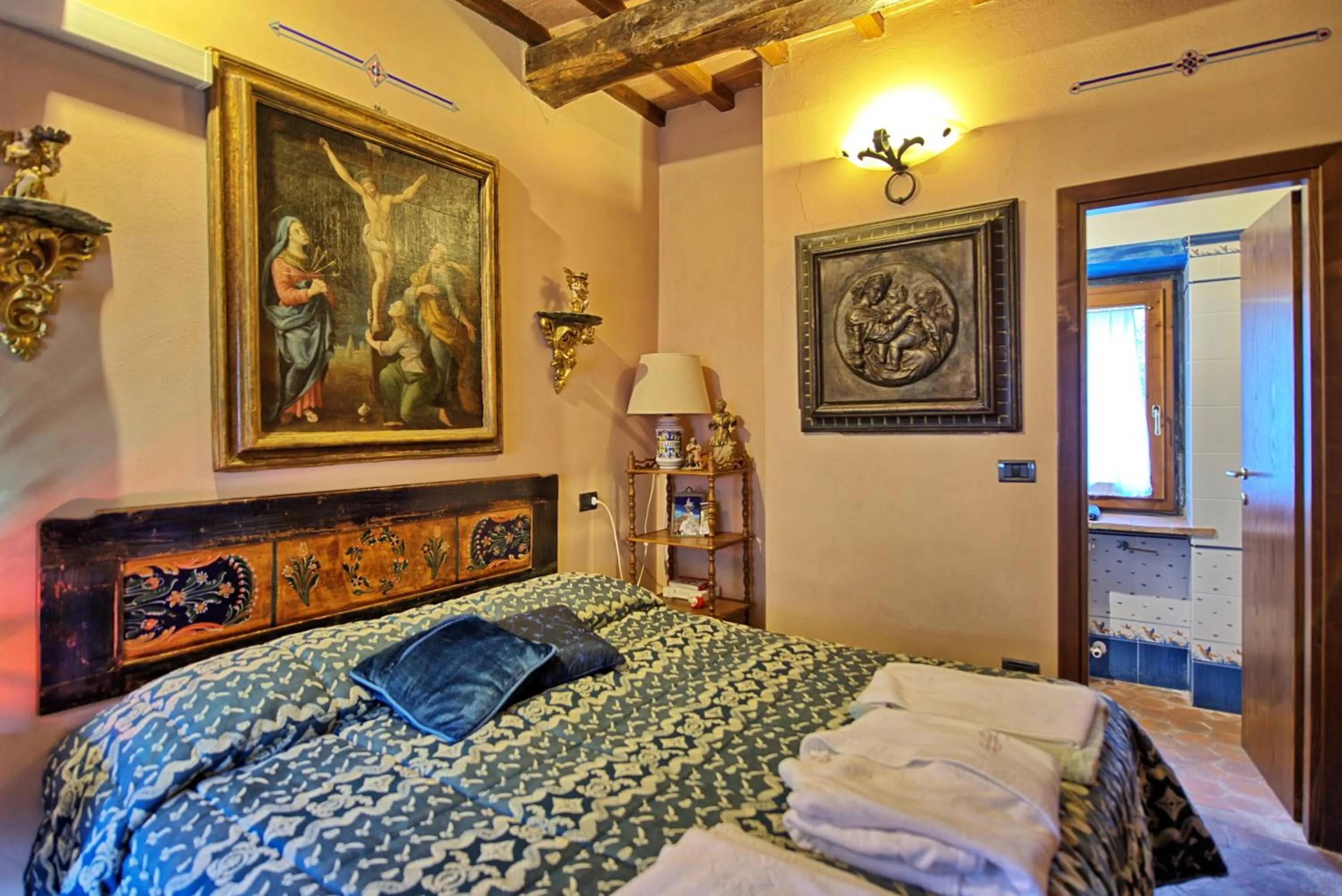 Bedroom, Bed in Casa Vania by PosarelliVillas