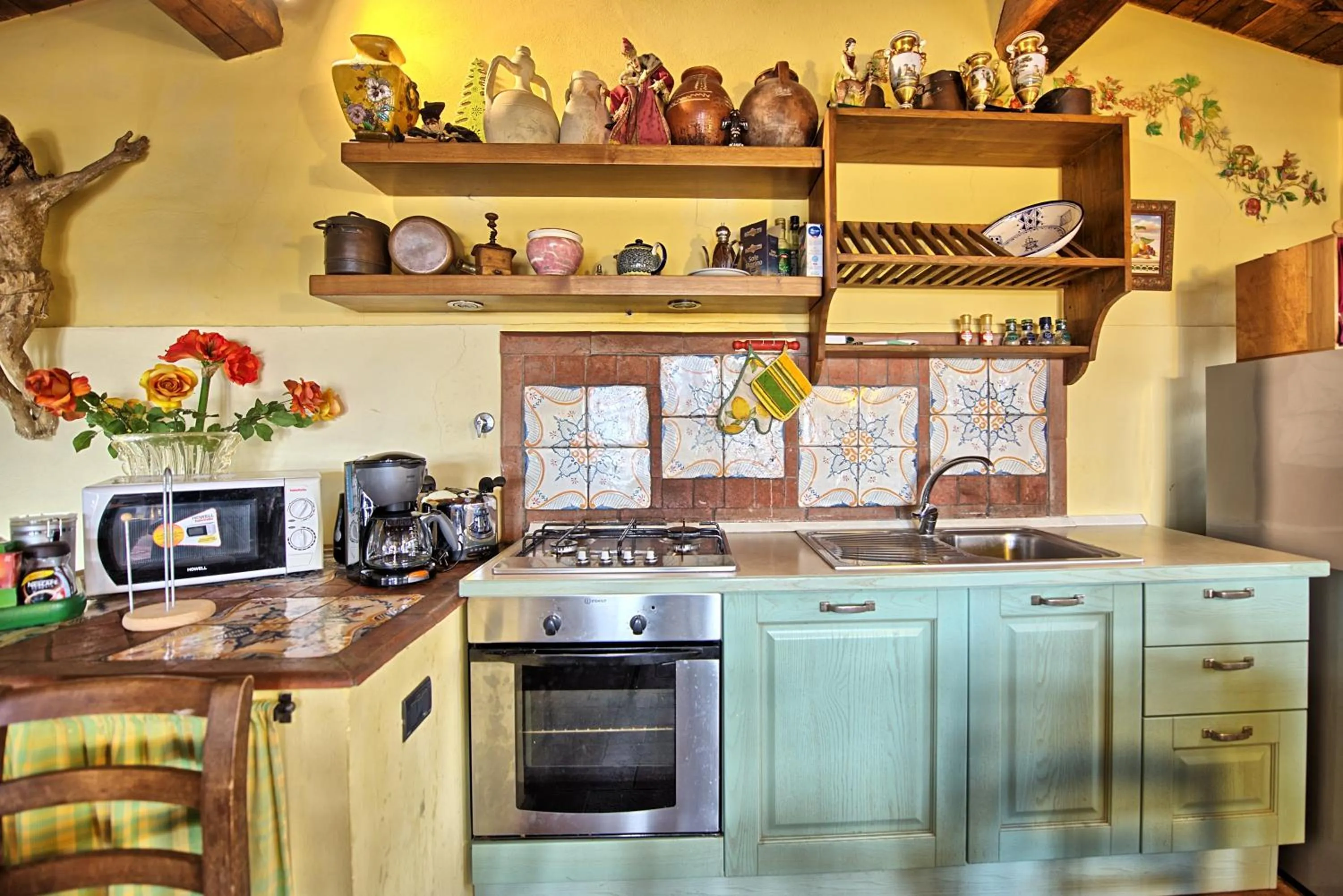 Kitchen or kitchenette in Casa Vania by PosarelliVillas