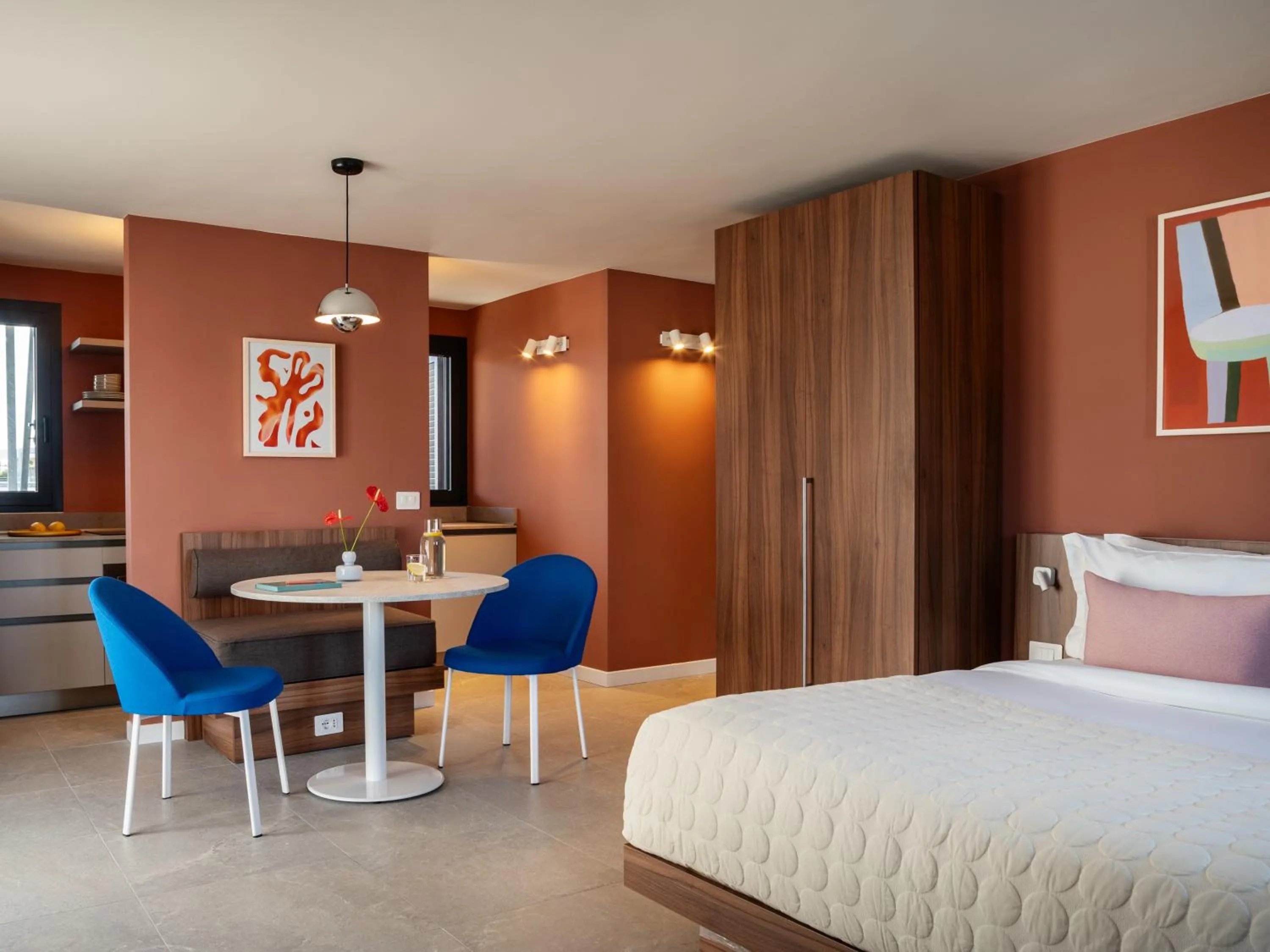 Large Studio with Kitchen and Terrace in Numa Rome Trastevere