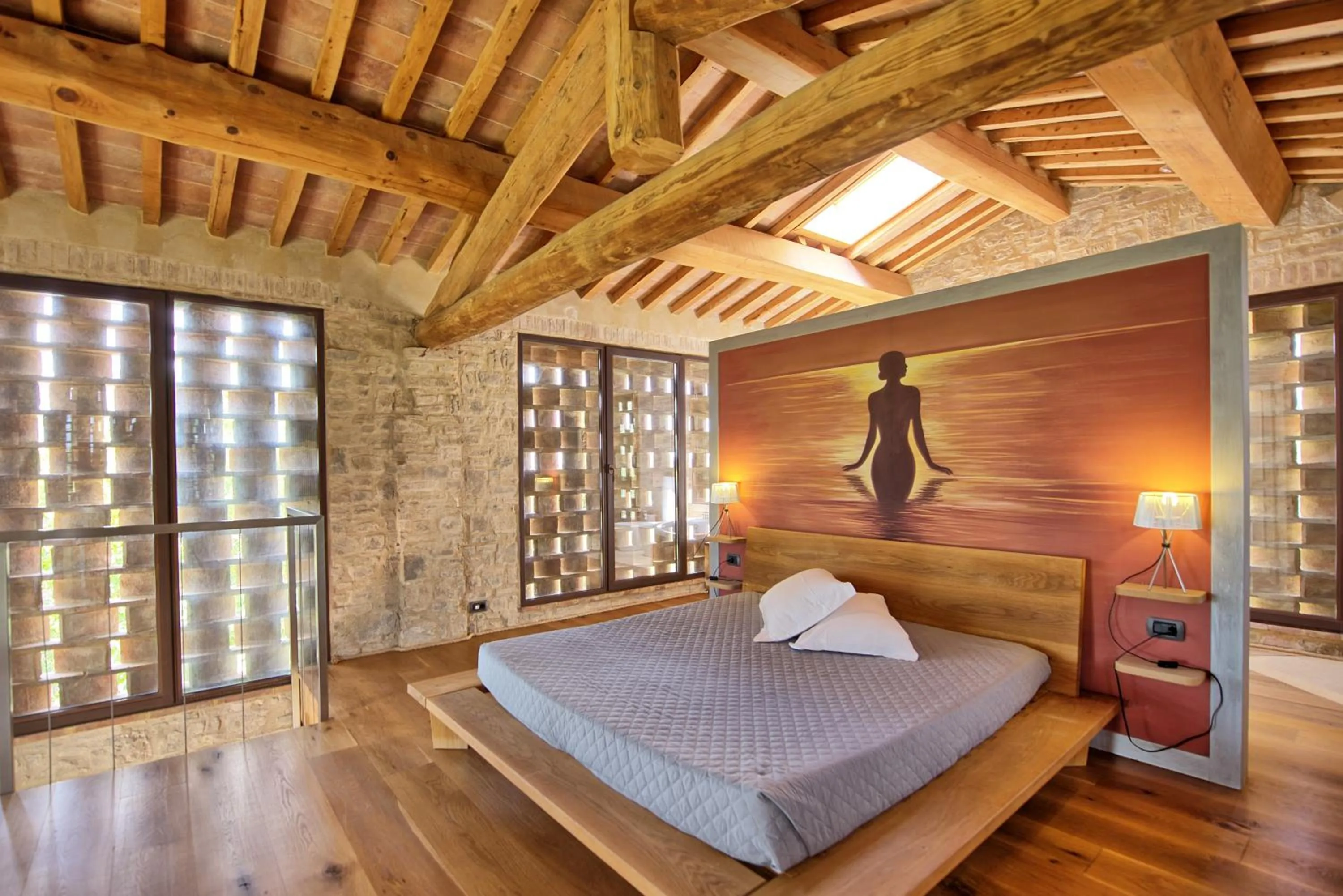 Bed in Villa Ferdinando by PosarelliVillas