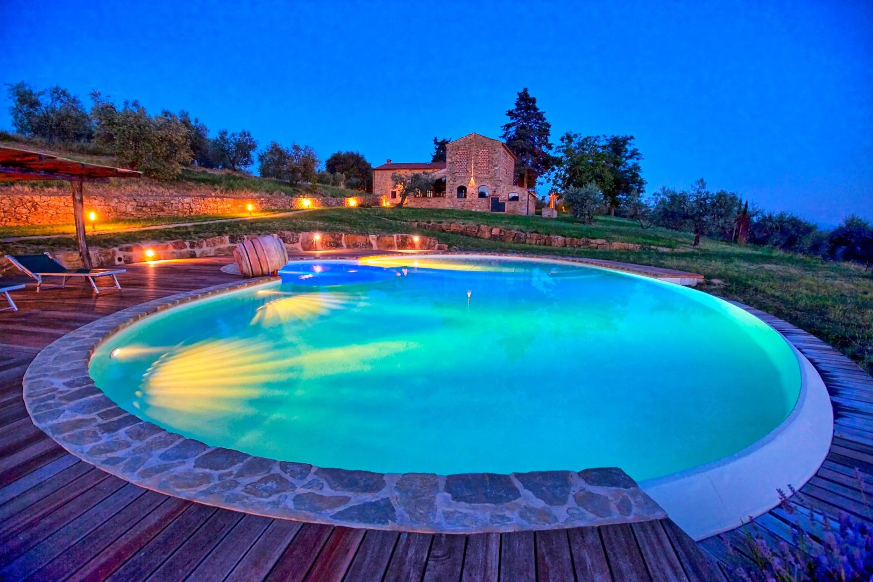 Night in Villa Ferdinando by PosarelliVillas