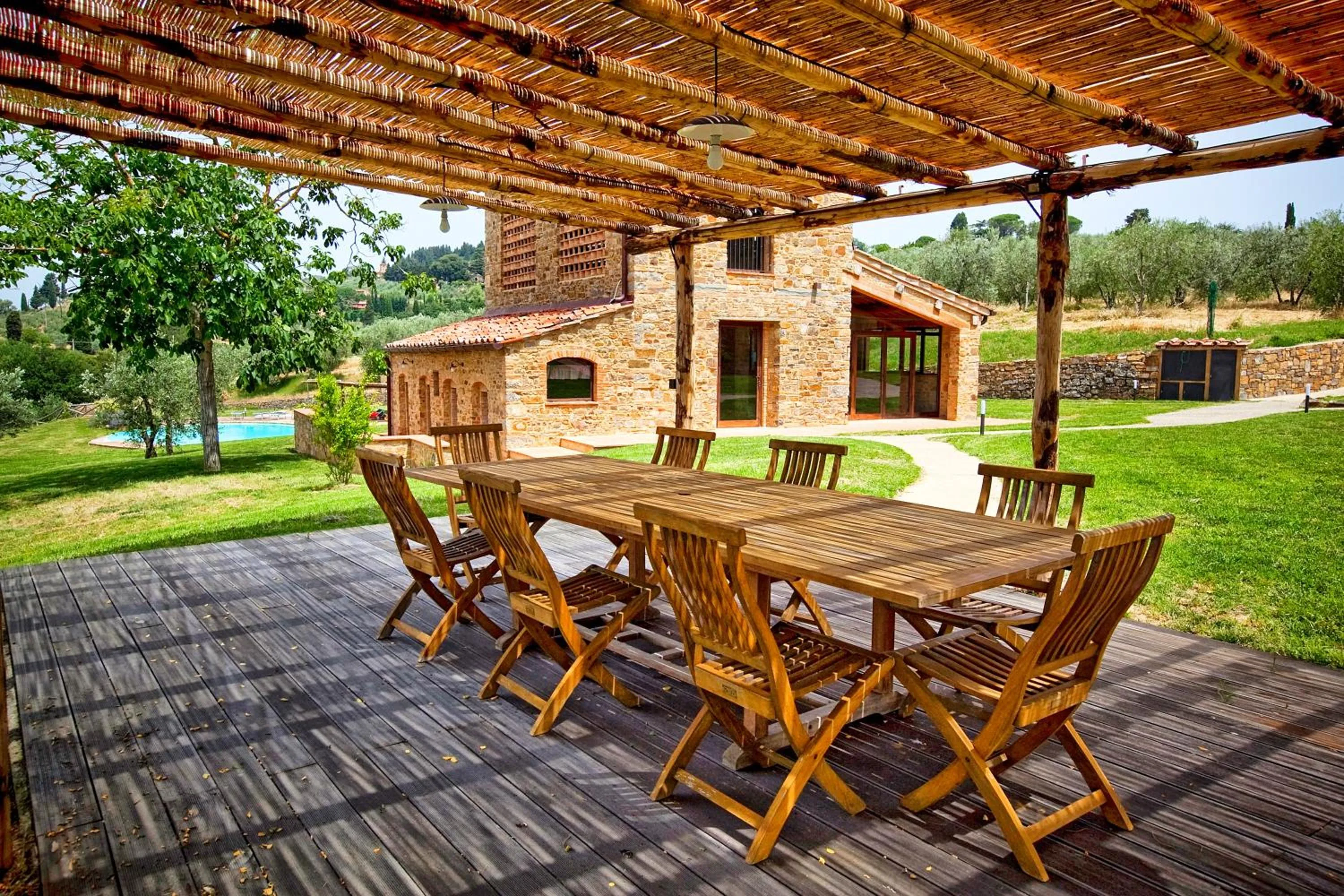 Patio in Villa Ferdinando by PosarelliVillas