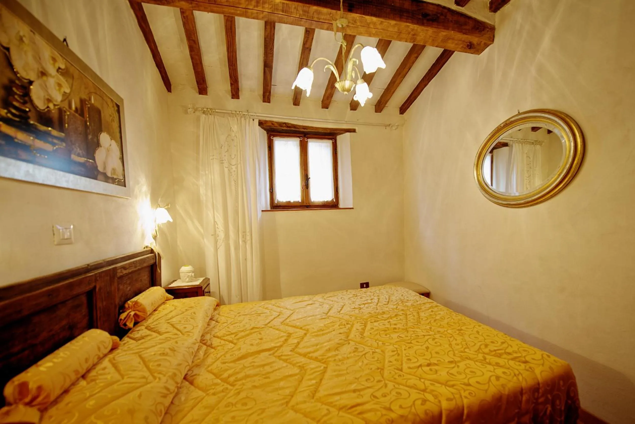 Bedroom, Bed in Casa Margherita 3 by PosarelliVillas