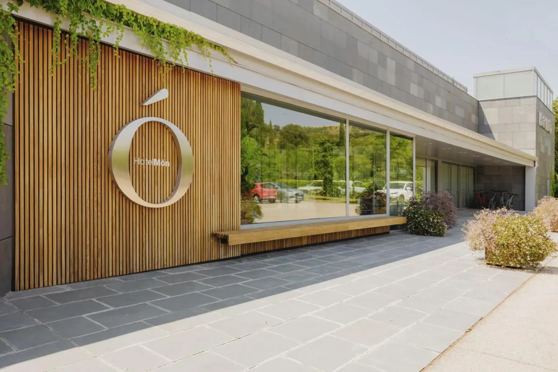 Property building in Hotel Món Sant Benet Property building in Hotel Món Sant Benet