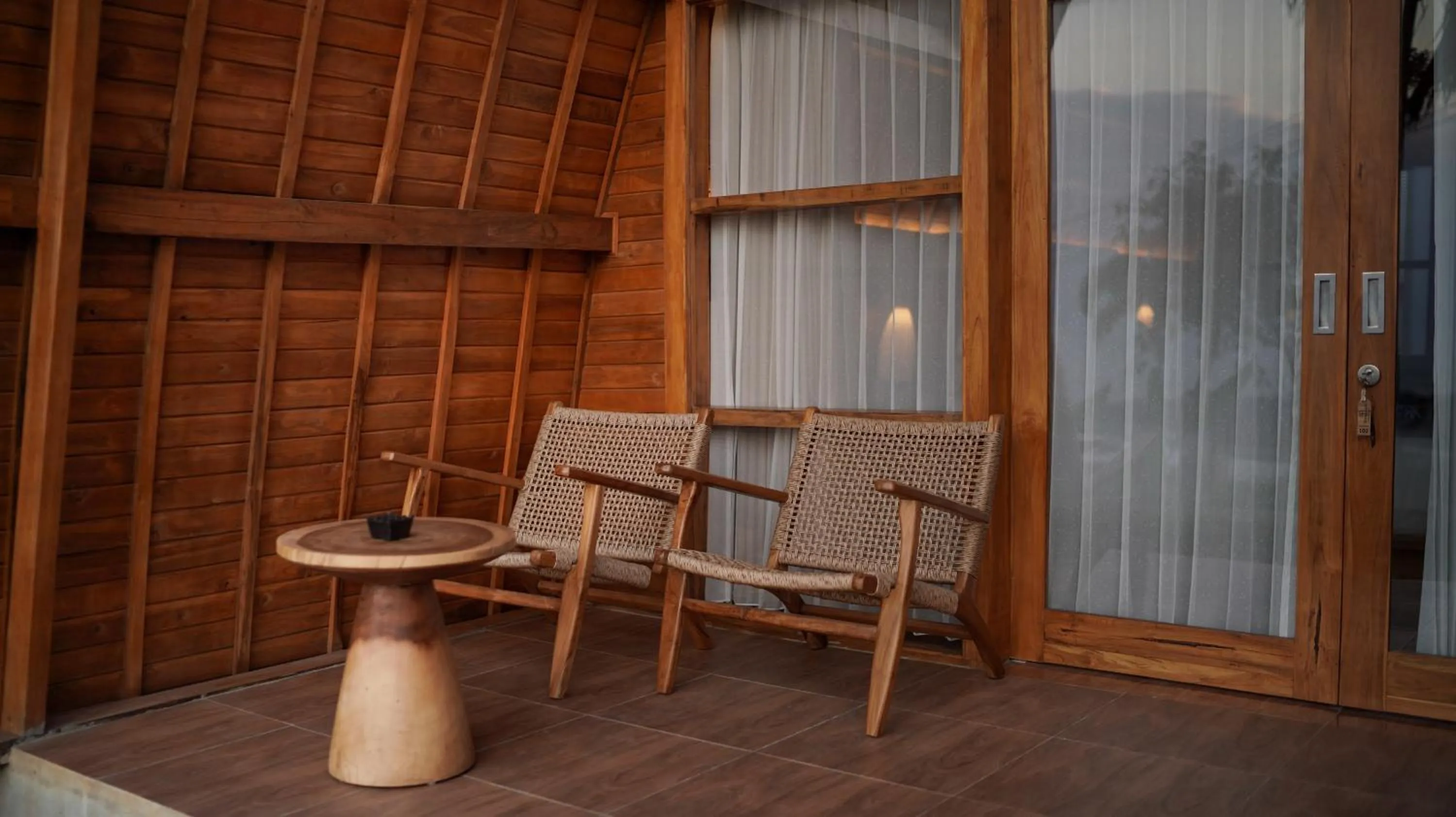 Seating area in Samplangan Penida Resort