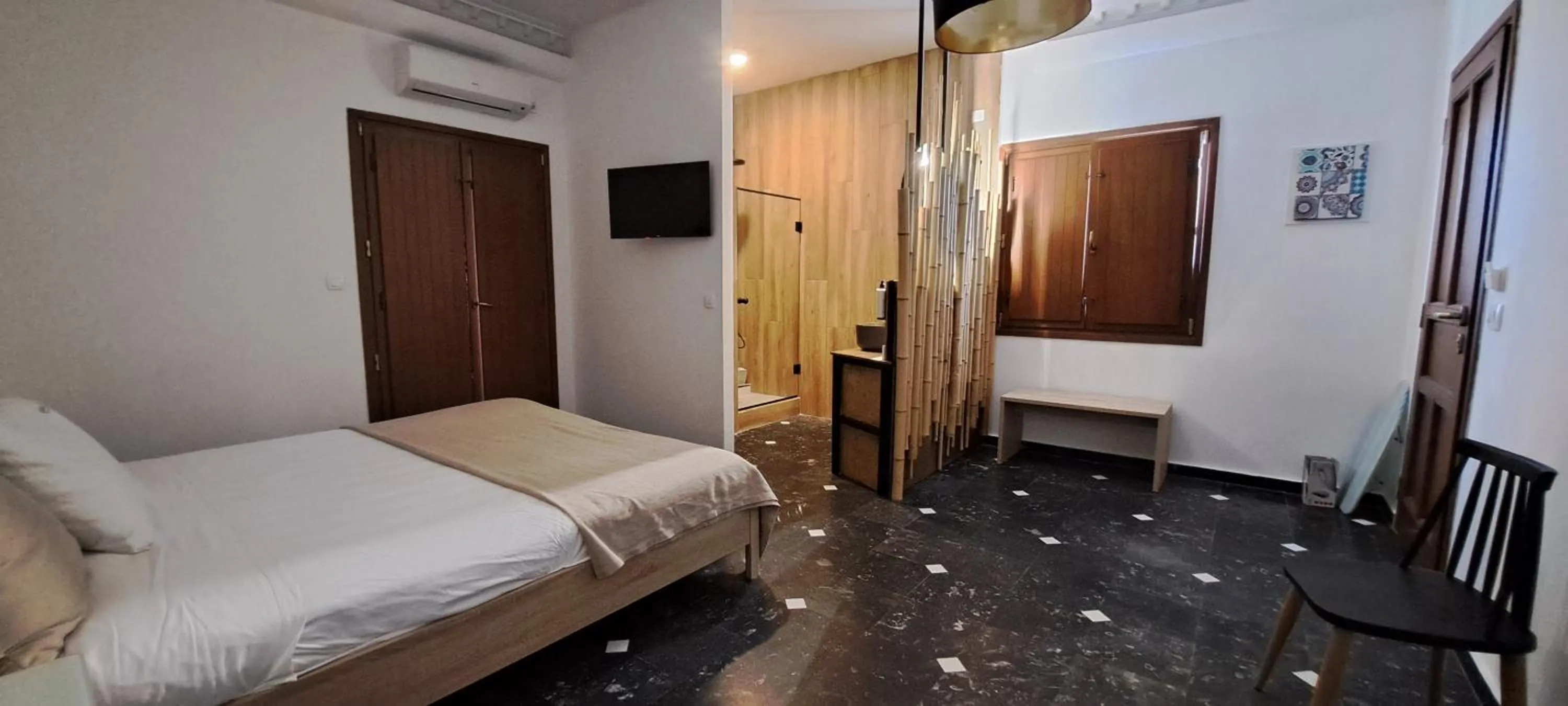 Bed in Belle Etoile Villas