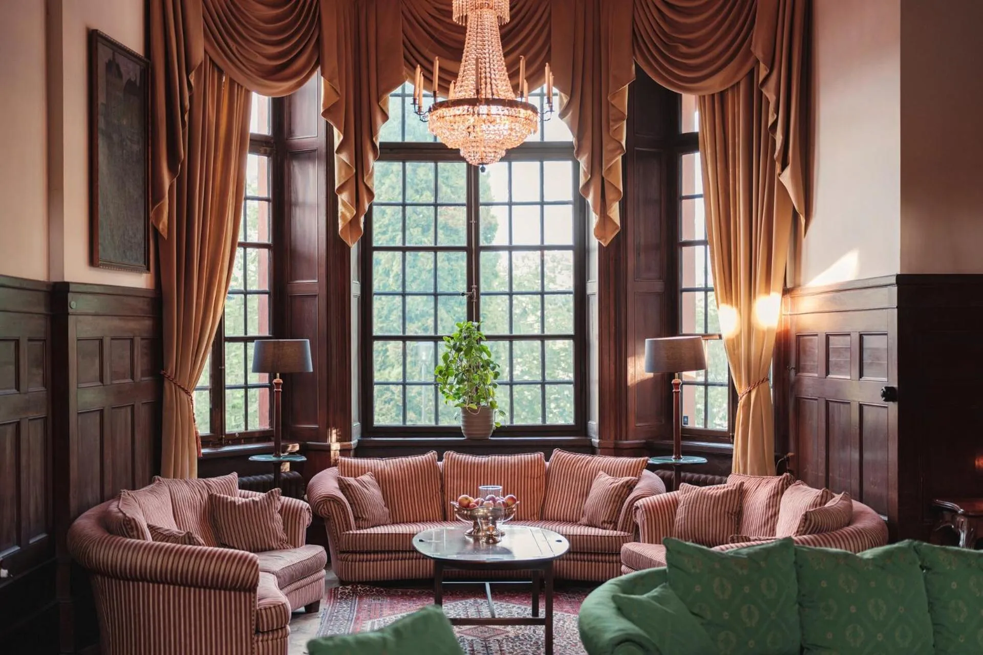 Lobby or reception in Lejondals Slott