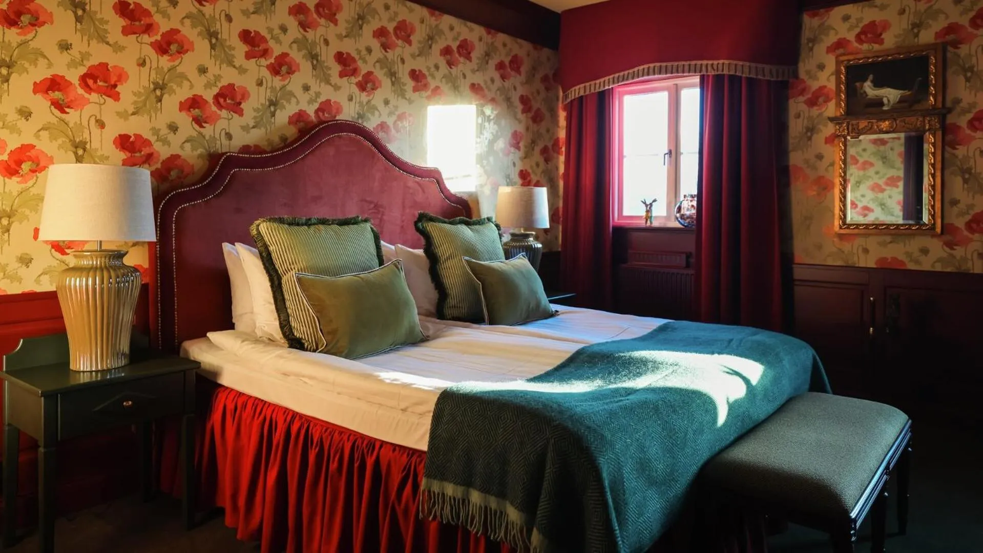 Bed in Lejondals Slott