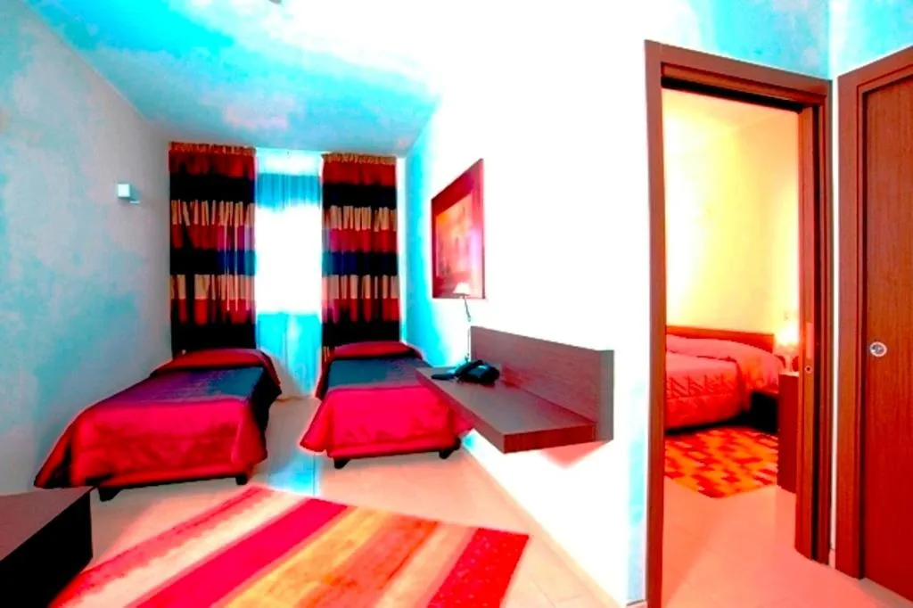 Bedroom, Bed in Hotel Massimino