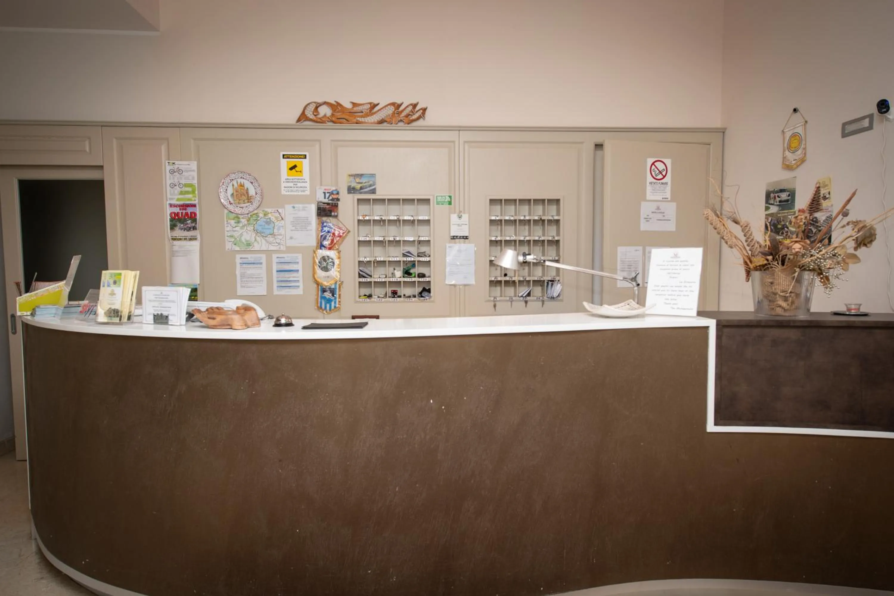 Lobby or reception in Hotel Massimino