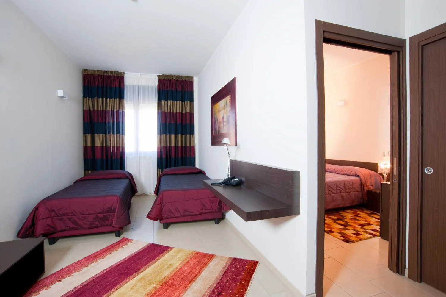 Bedroom, Bed in Hotel Massimino