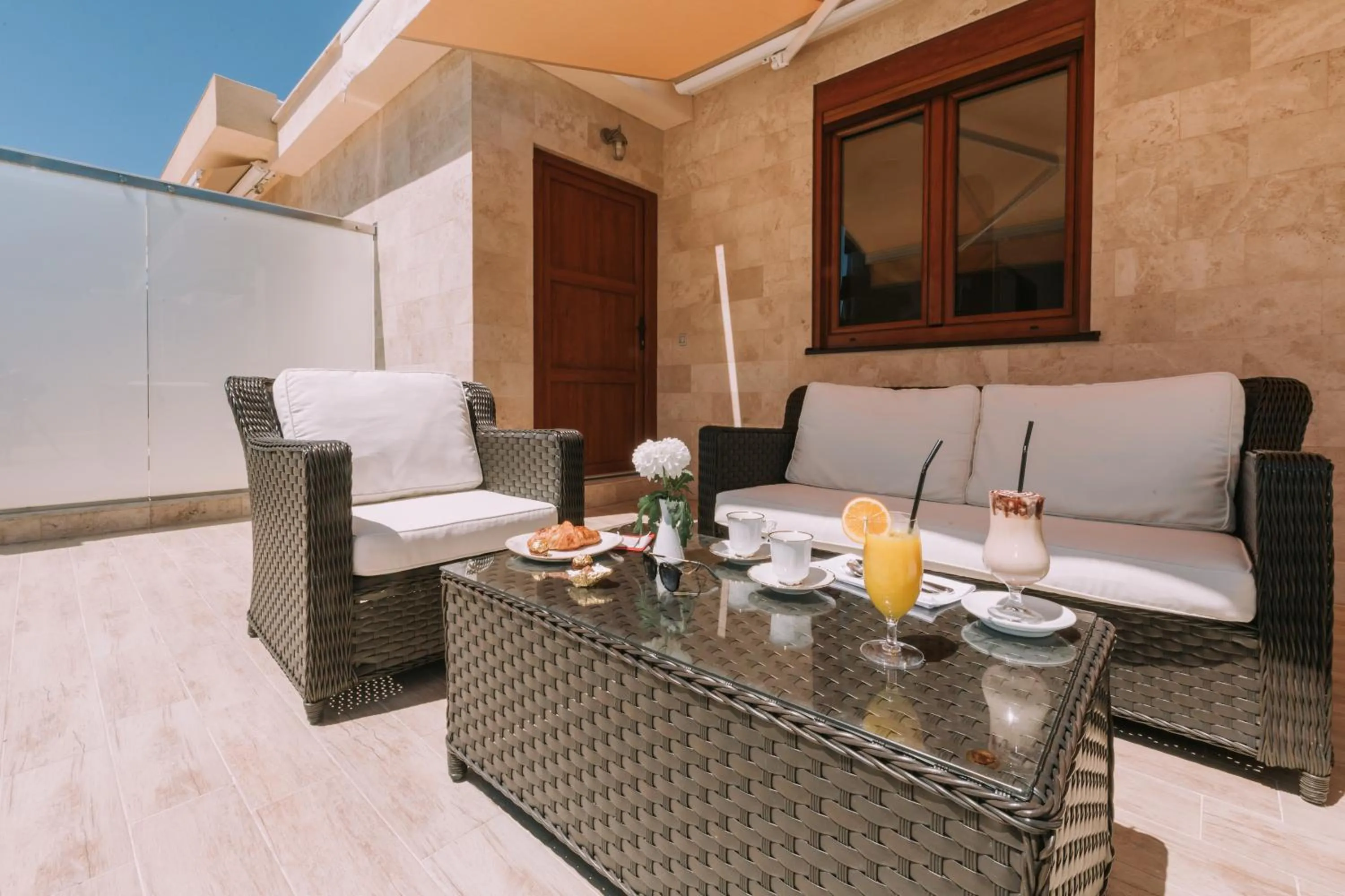 Patio in City Apartments