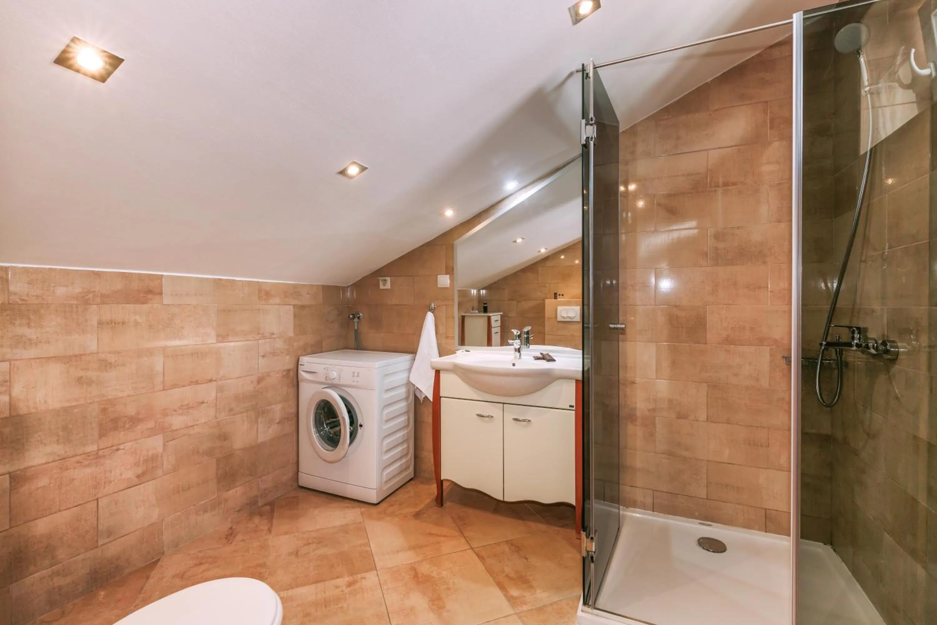 Shower in City Apartments
