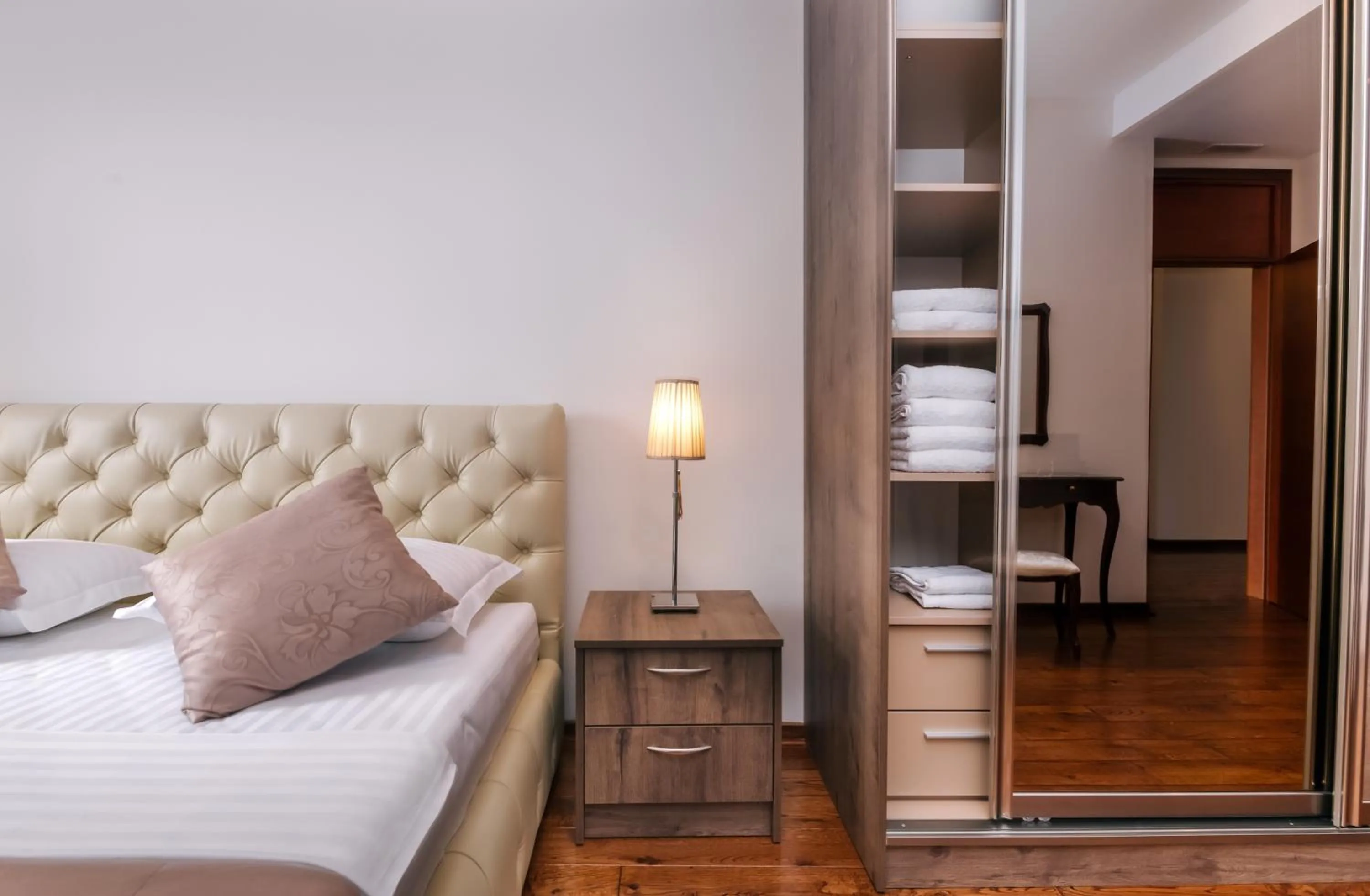 Bed in City Apartments