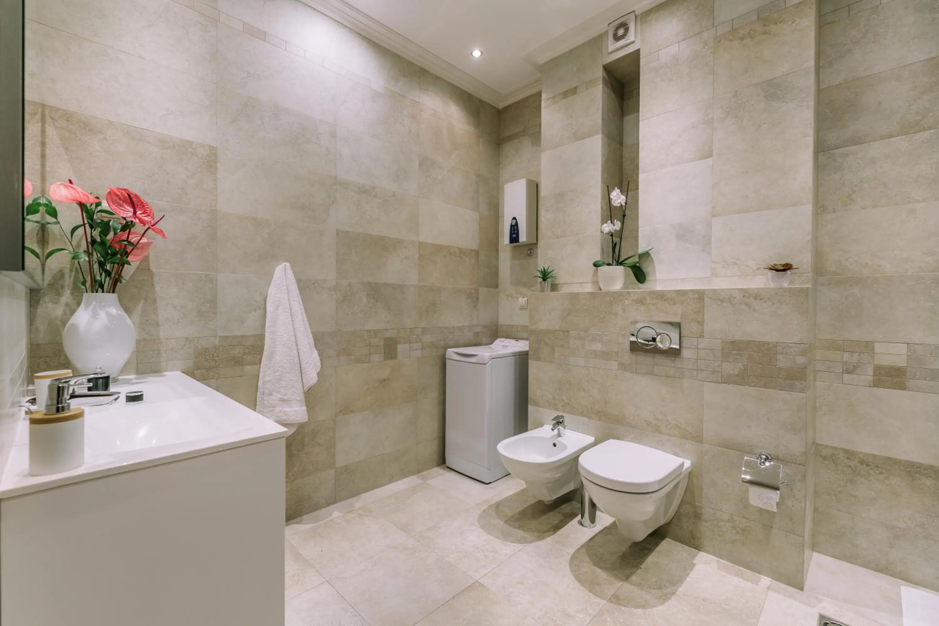 Shower in City Apartments