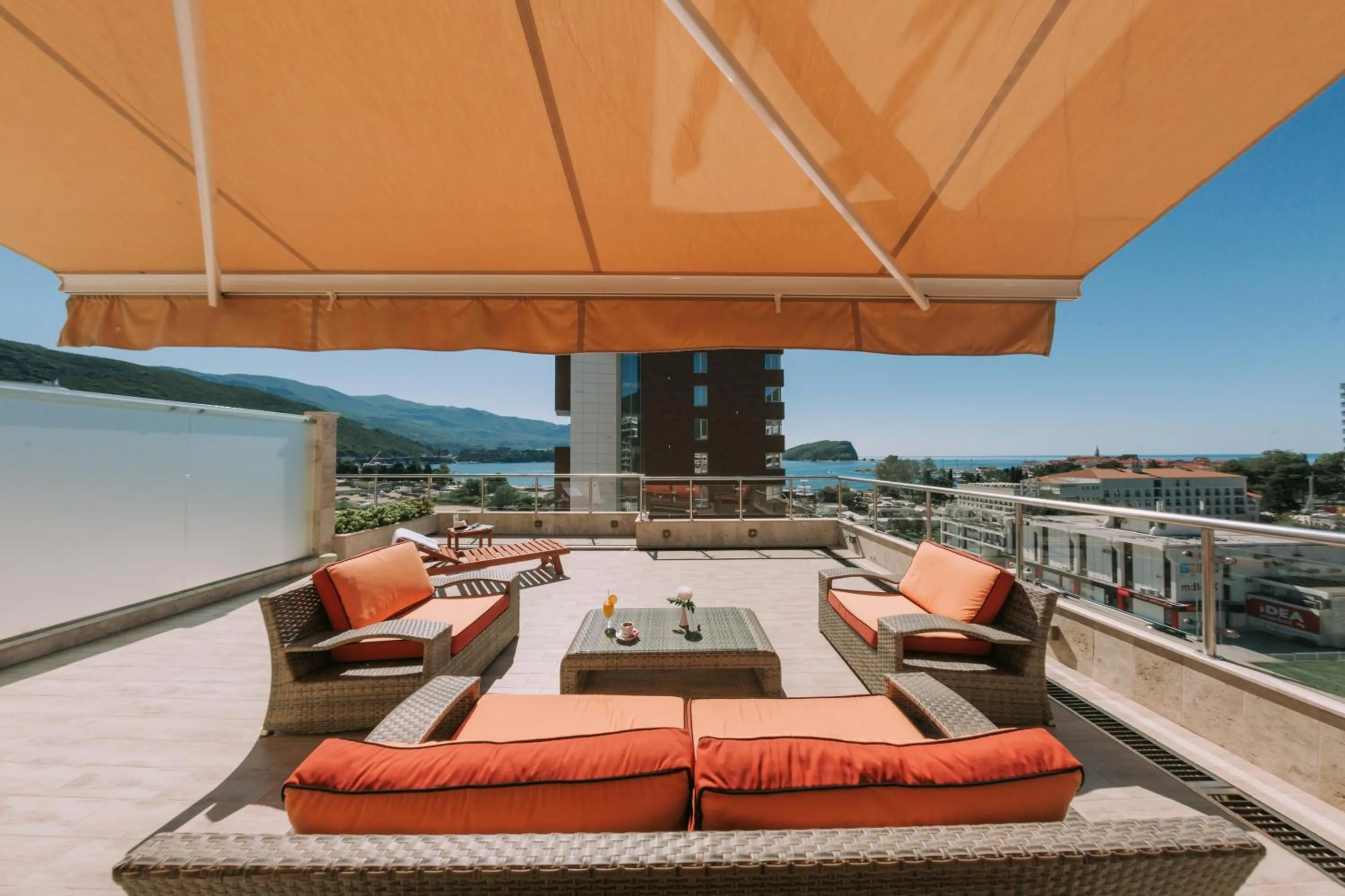Patio in City Apartments