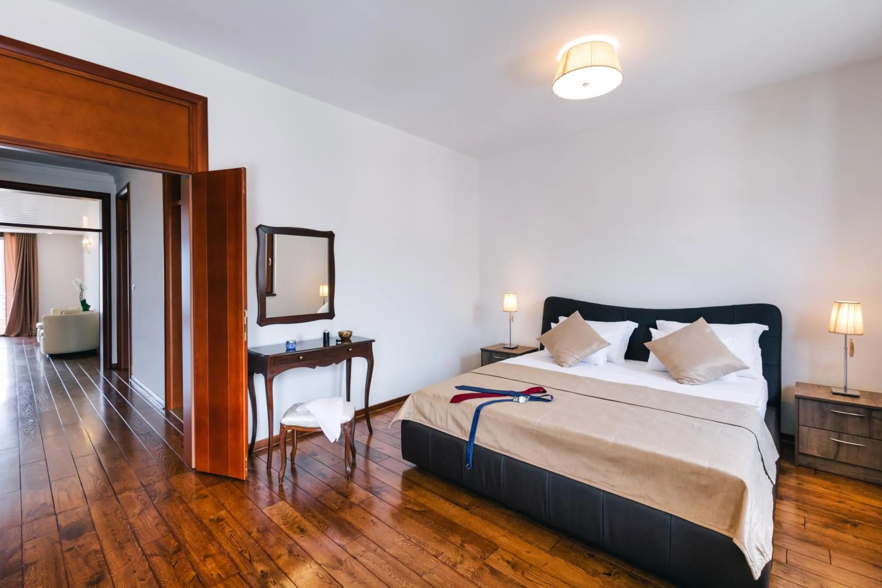 Bed in City Apartments