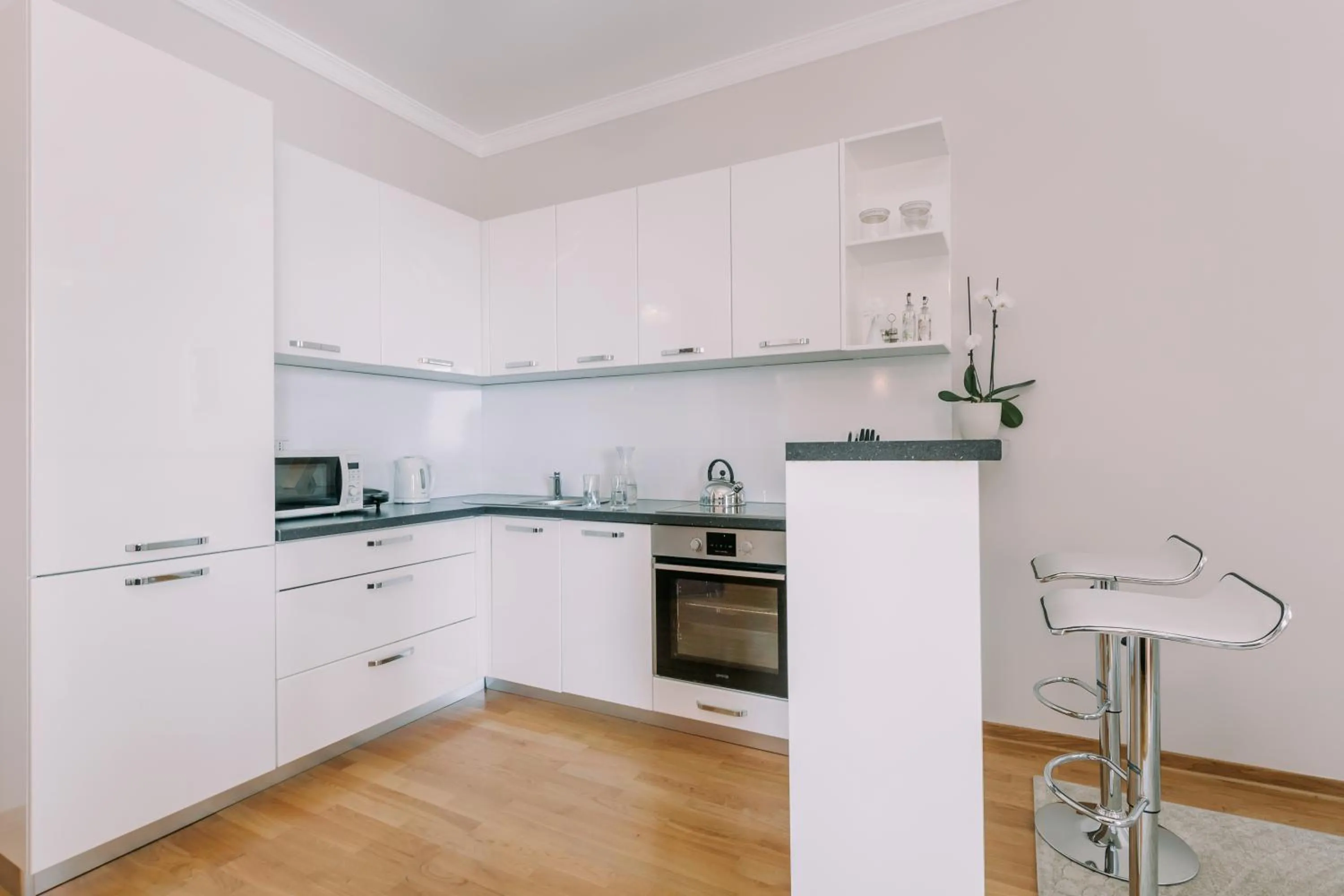 Kitchen or kitchenette in City Apartments