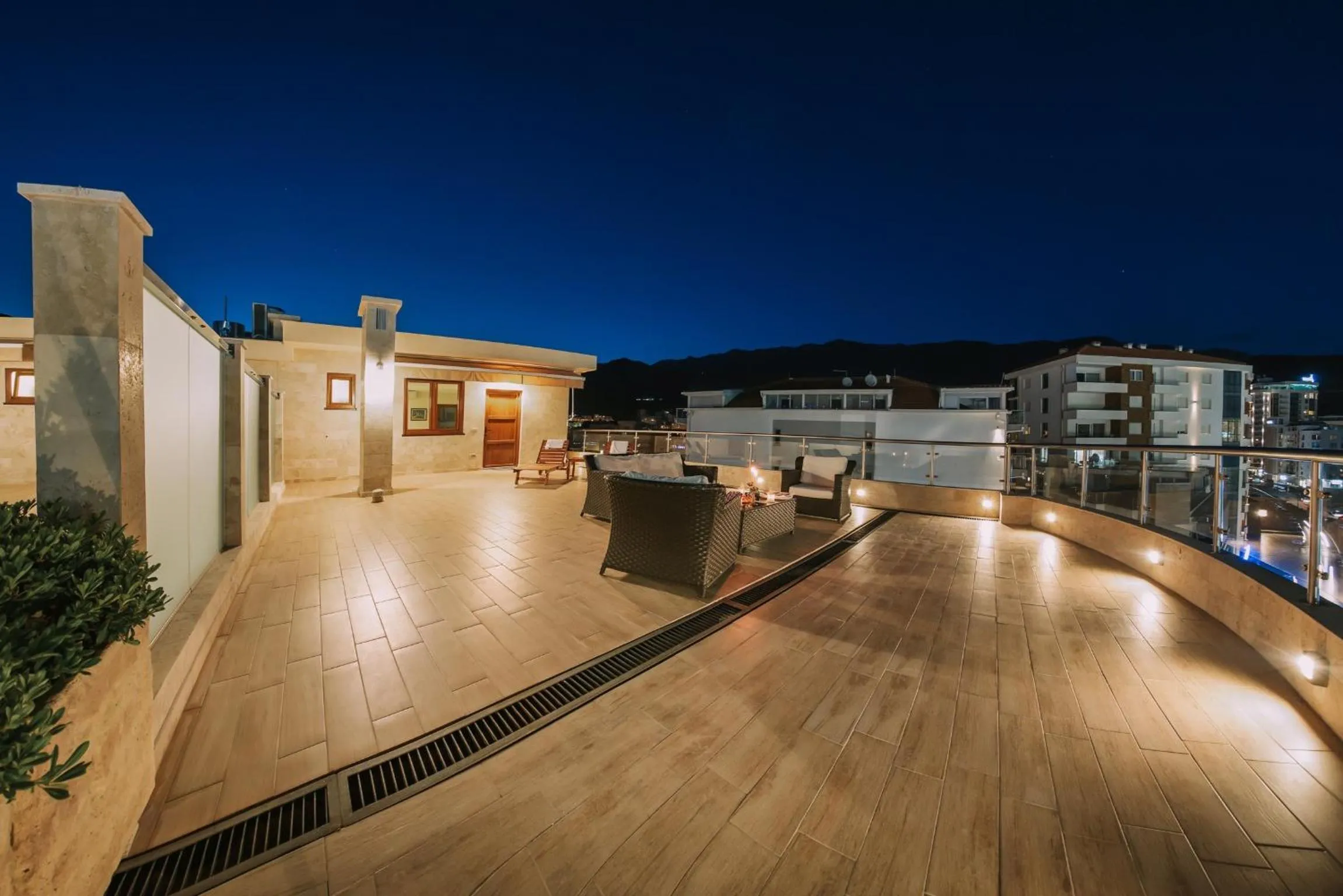Patio in City Apartments