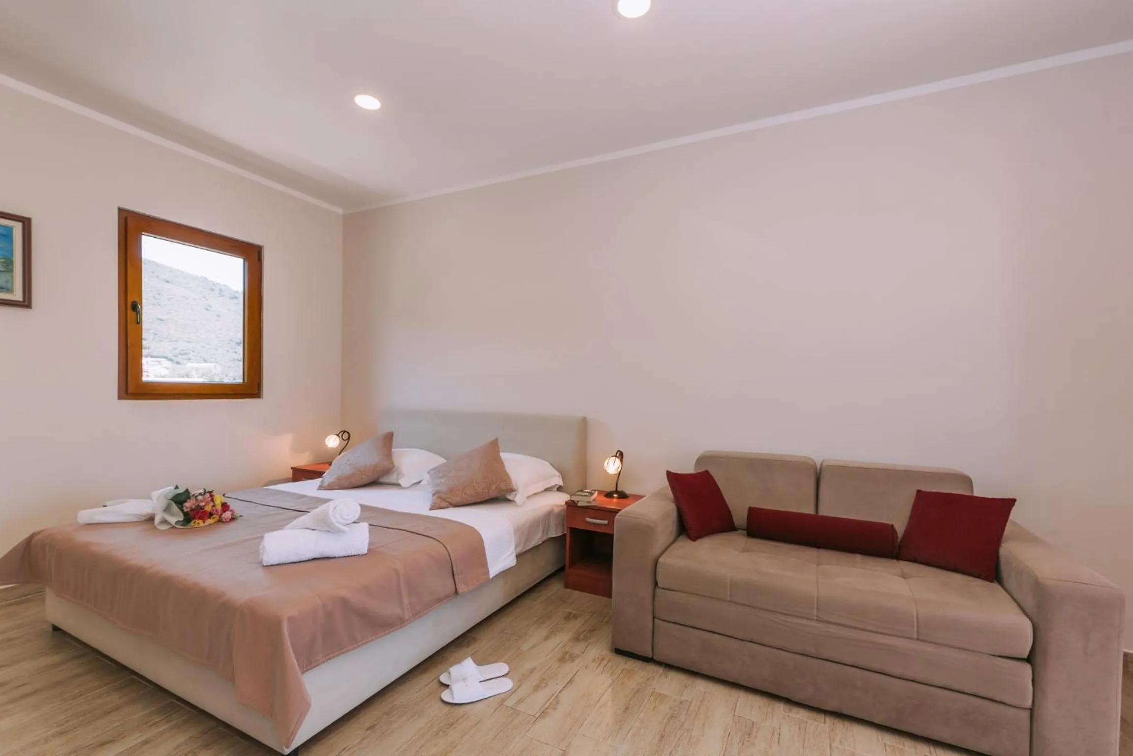 Bed in City Apartments