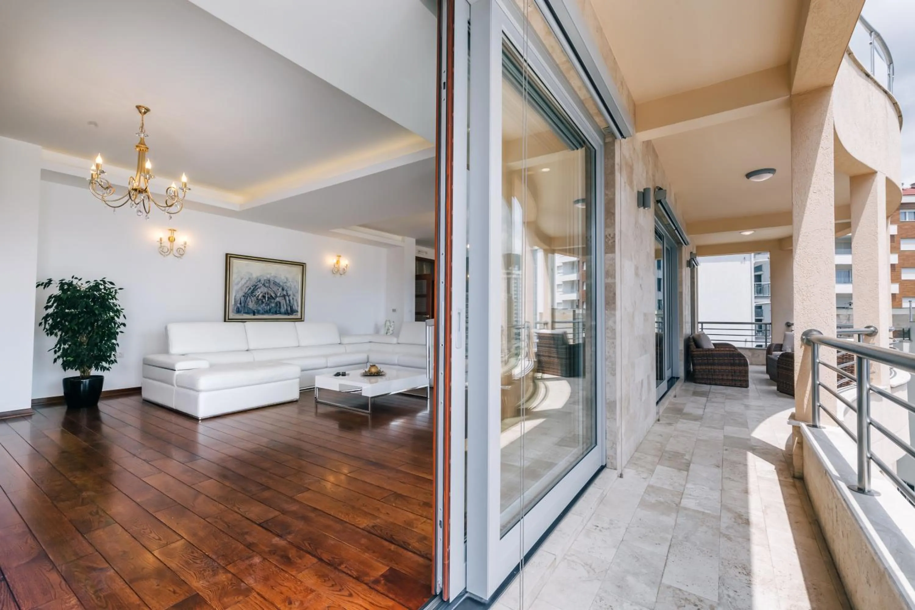 Balcony/Terrace in City Apartments