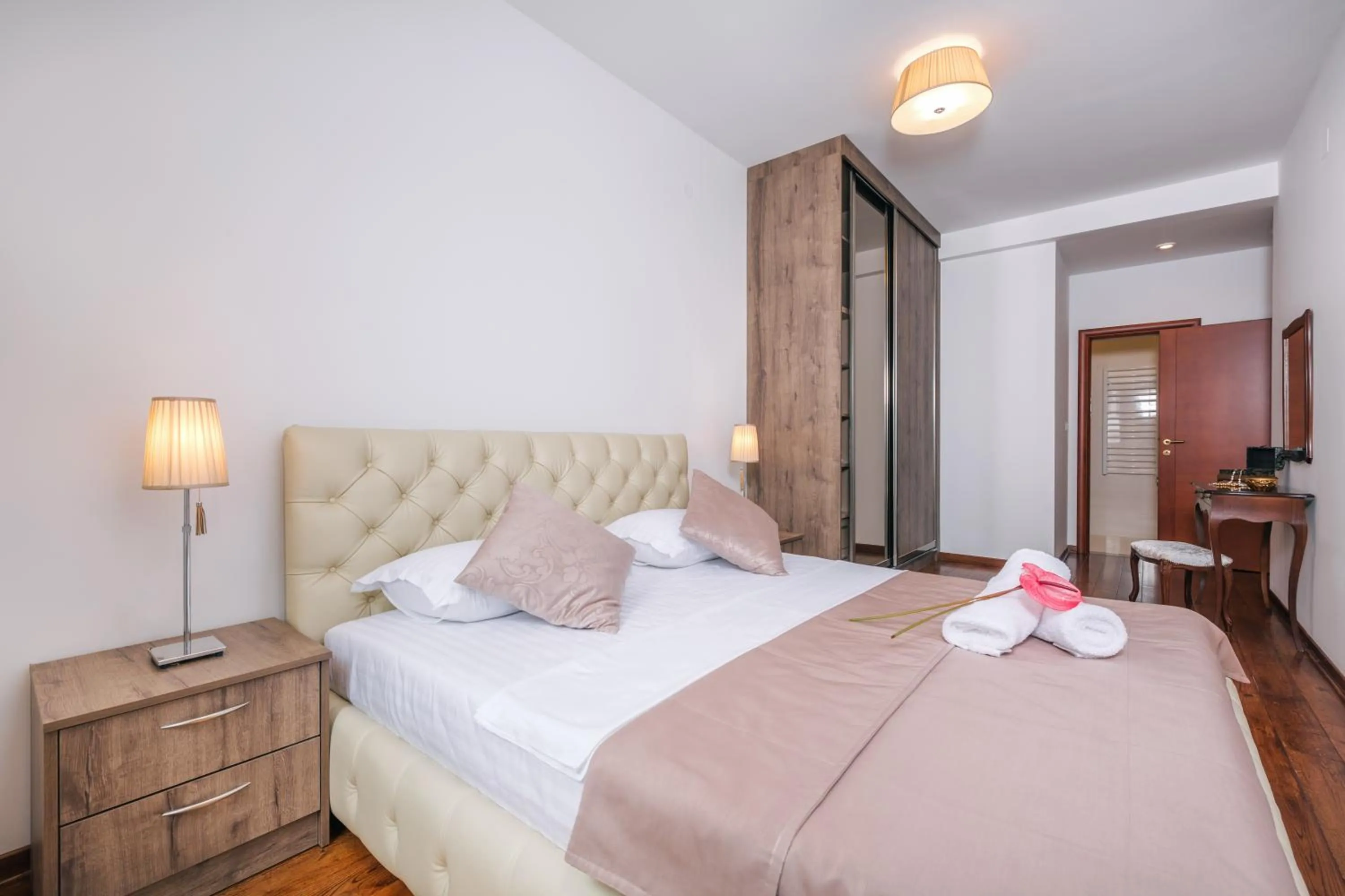 Bed in City Apartments