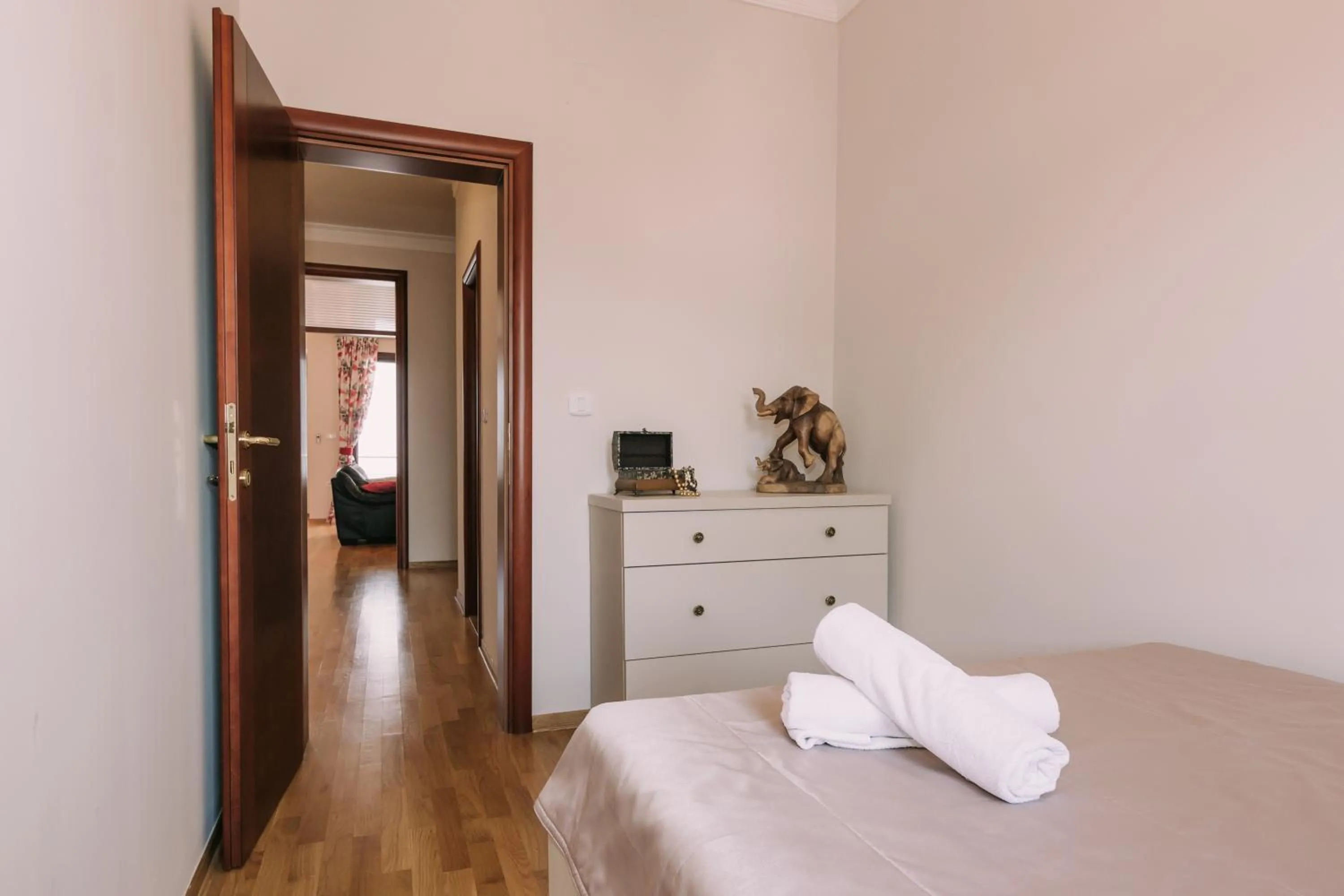 Bed in City Apartments