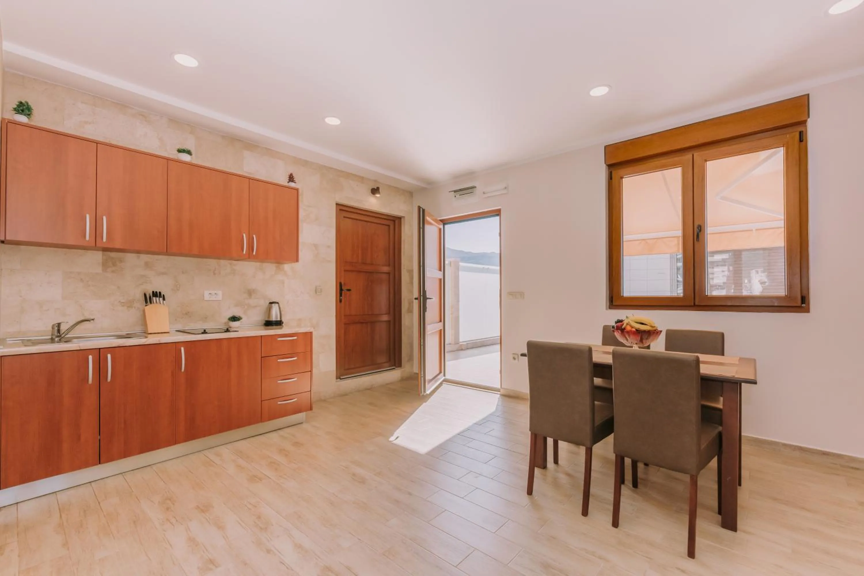 Kitchen or kitchenette in City Apartments