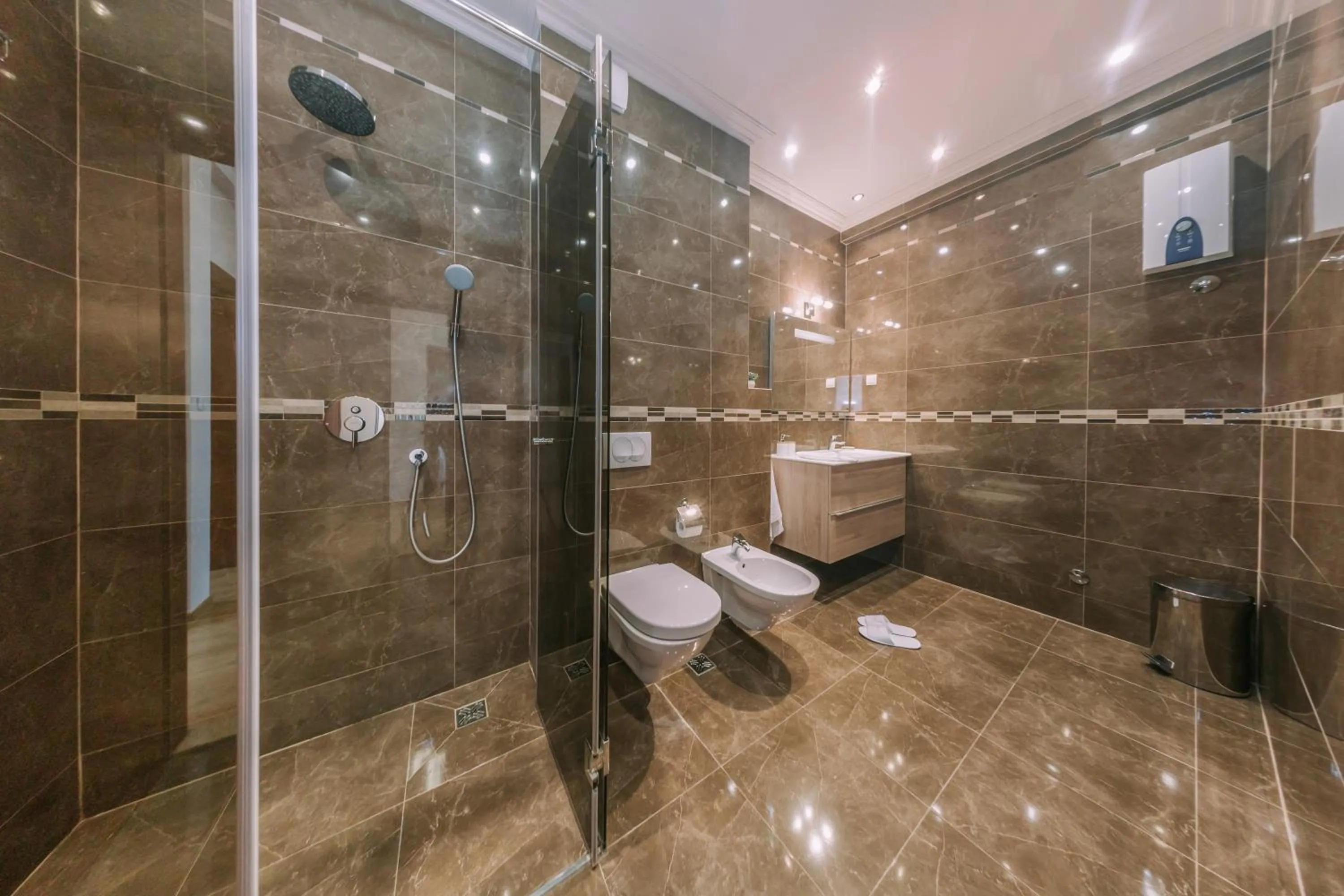 Shower in City Apartments