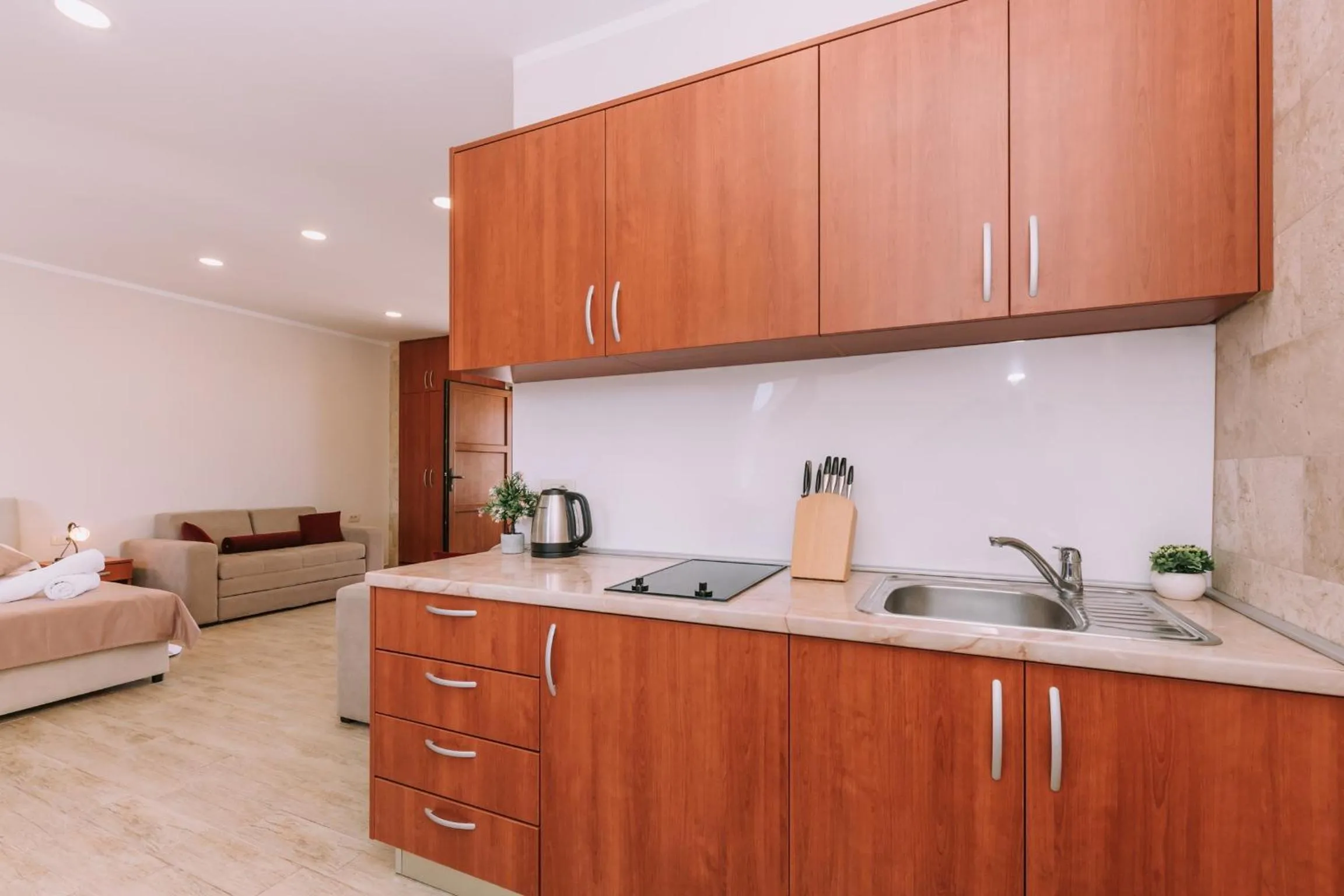 Kitchen or kitchenette in City Apartments