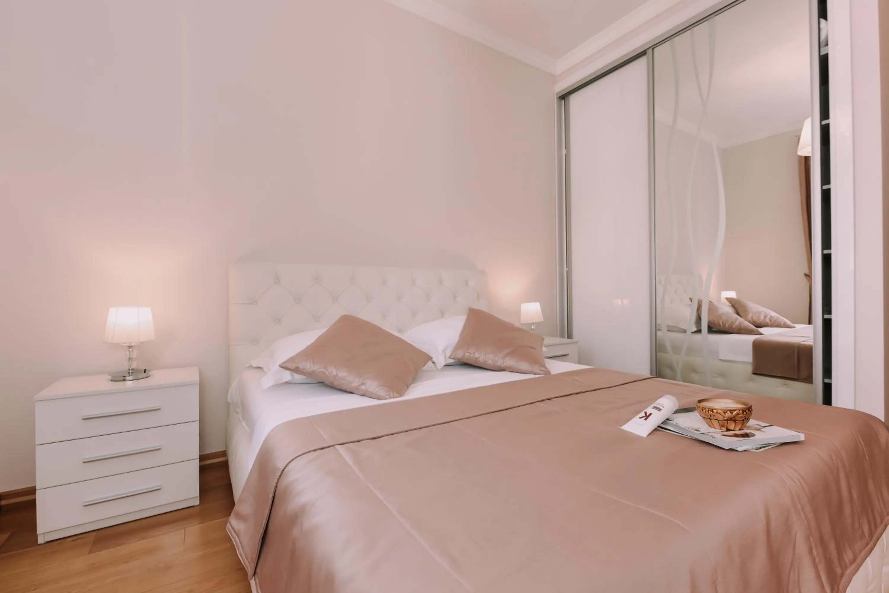 Bed in City Apartments