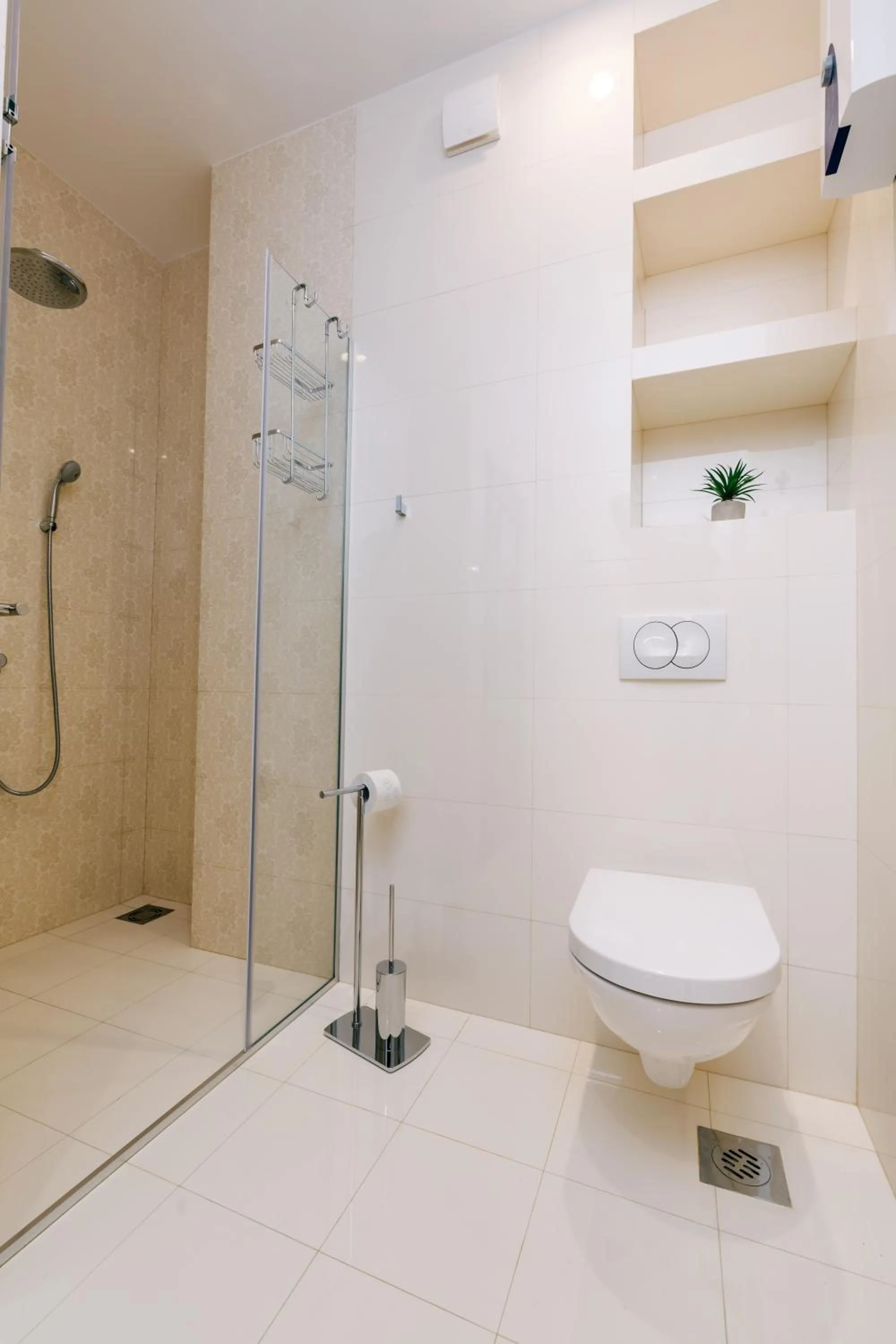 Shower in City Apartments
